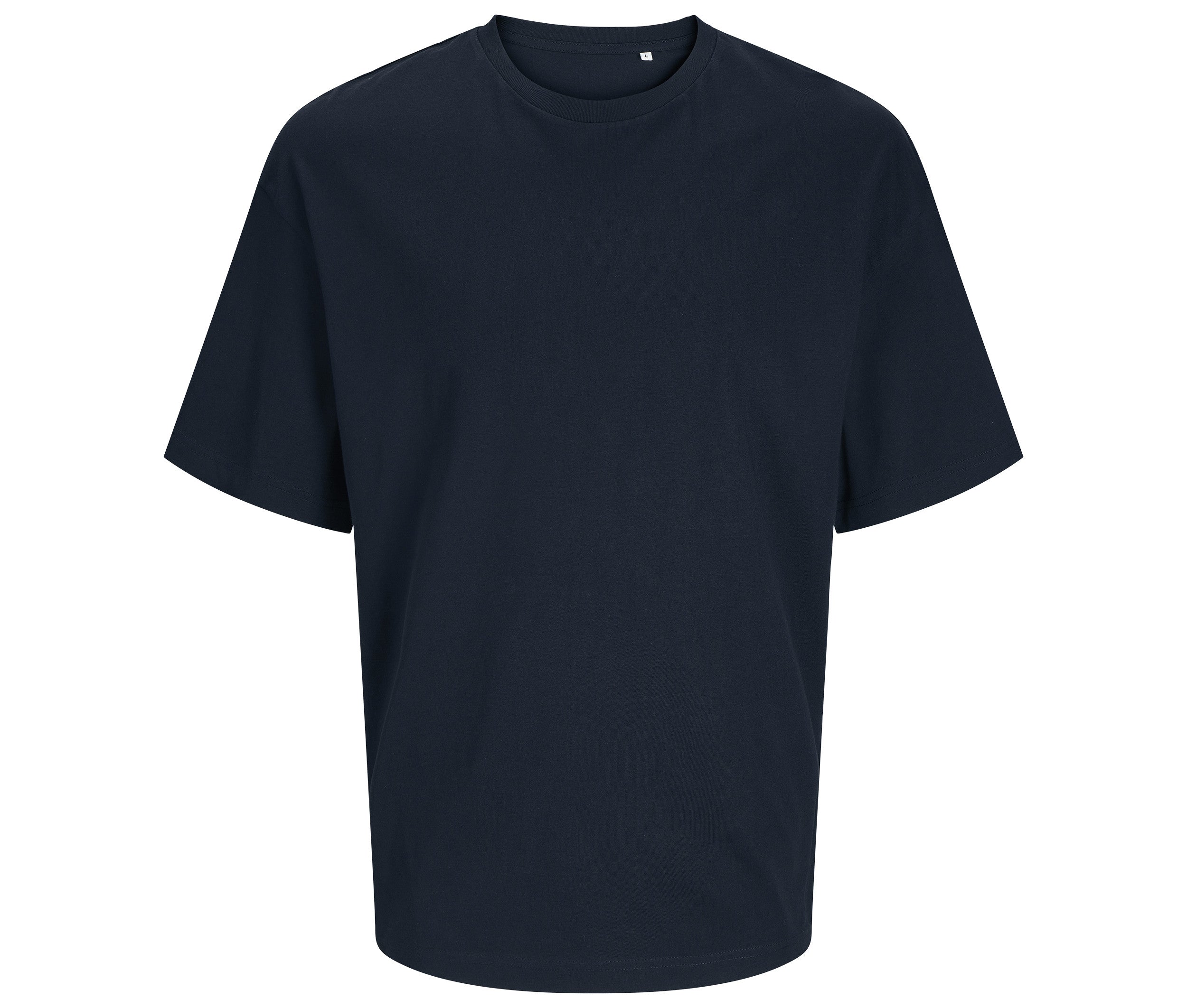 Tee-Shirt Unisexe Oversize en Coton Organique - Navy Blazer