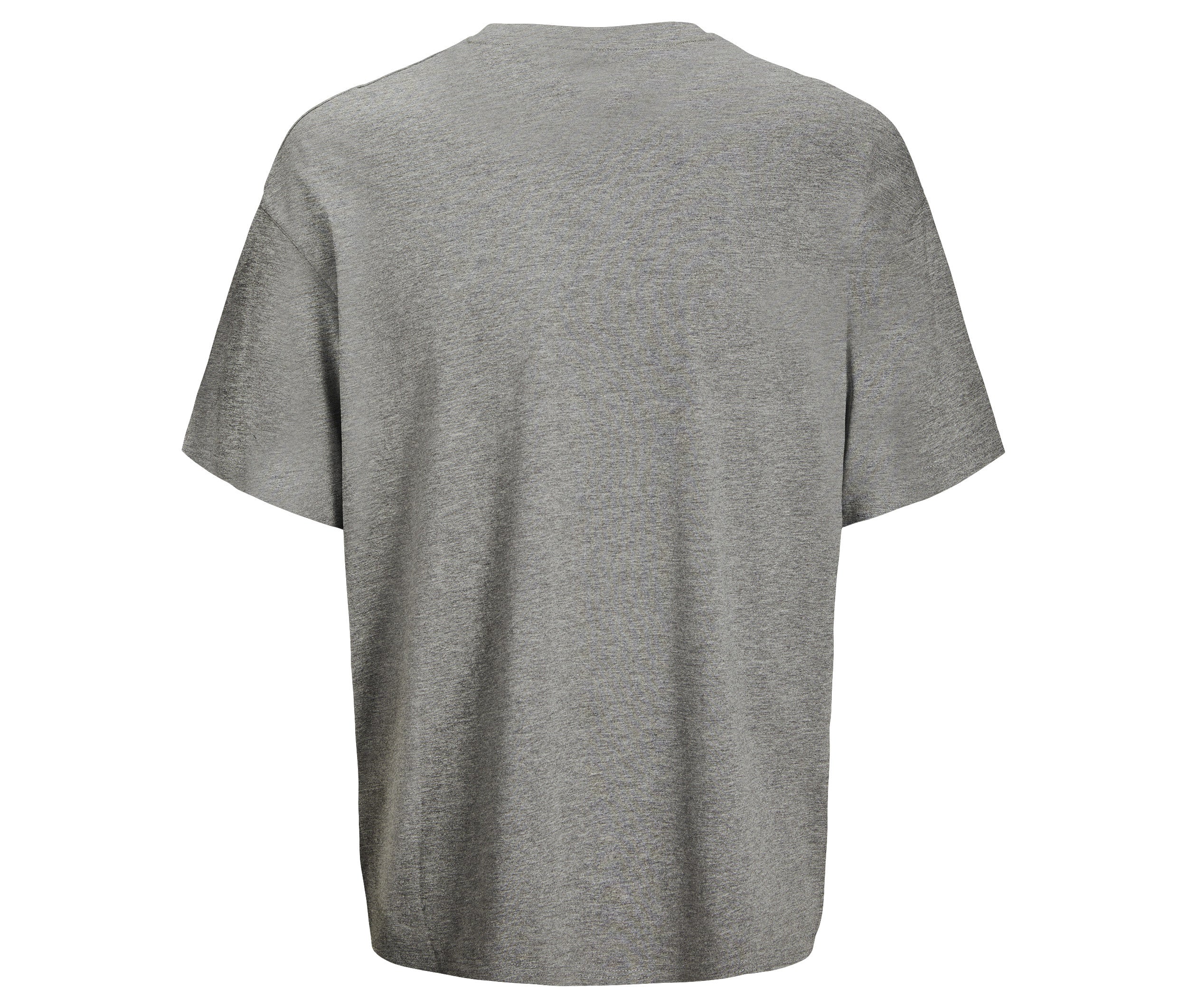 Tee-Shirt Unisexe Oversize en Coton Organique - Light Grey Melange