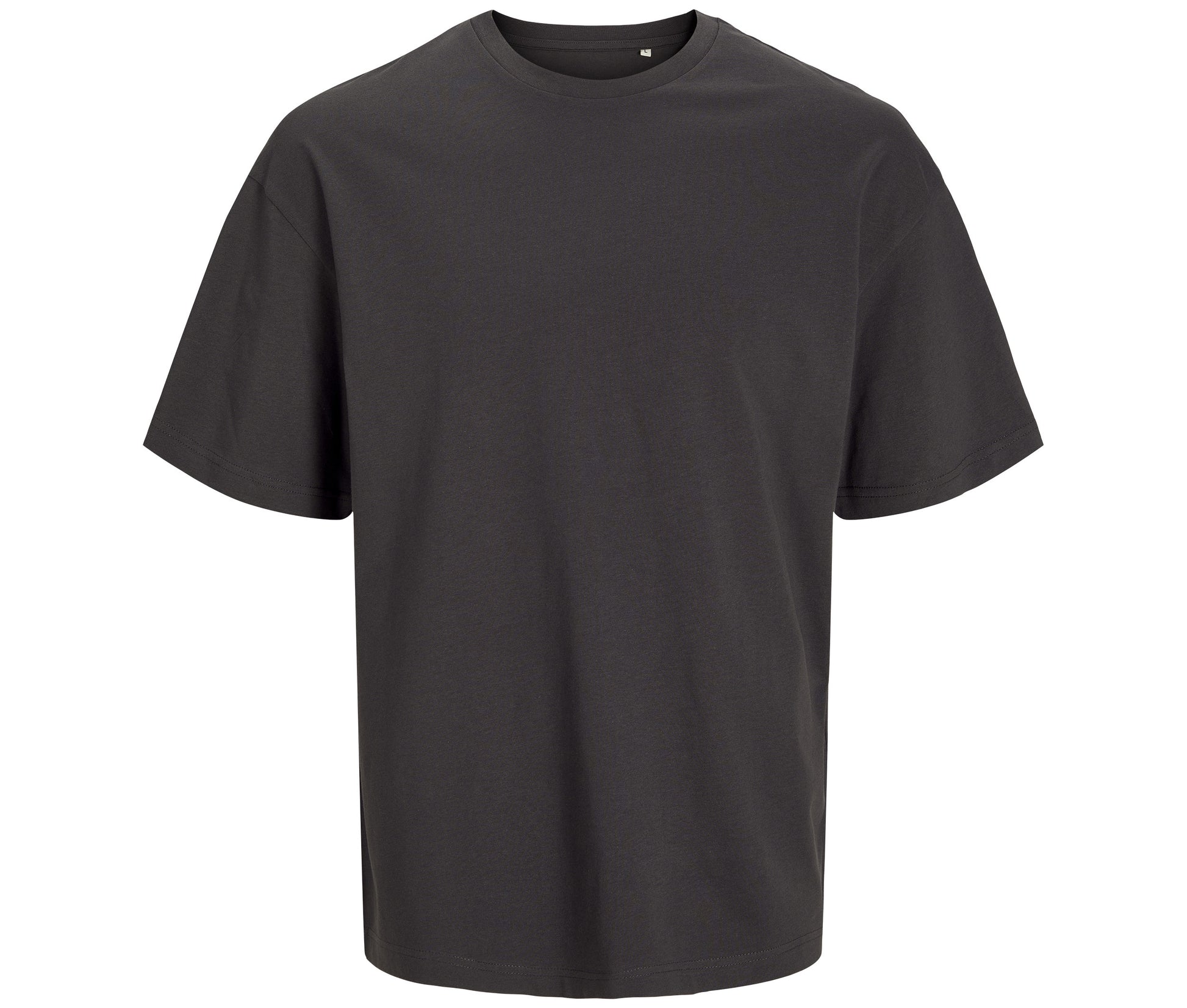 Tee-Shirt Unisexe Oversize en Coton Organique - Asphalt Grey