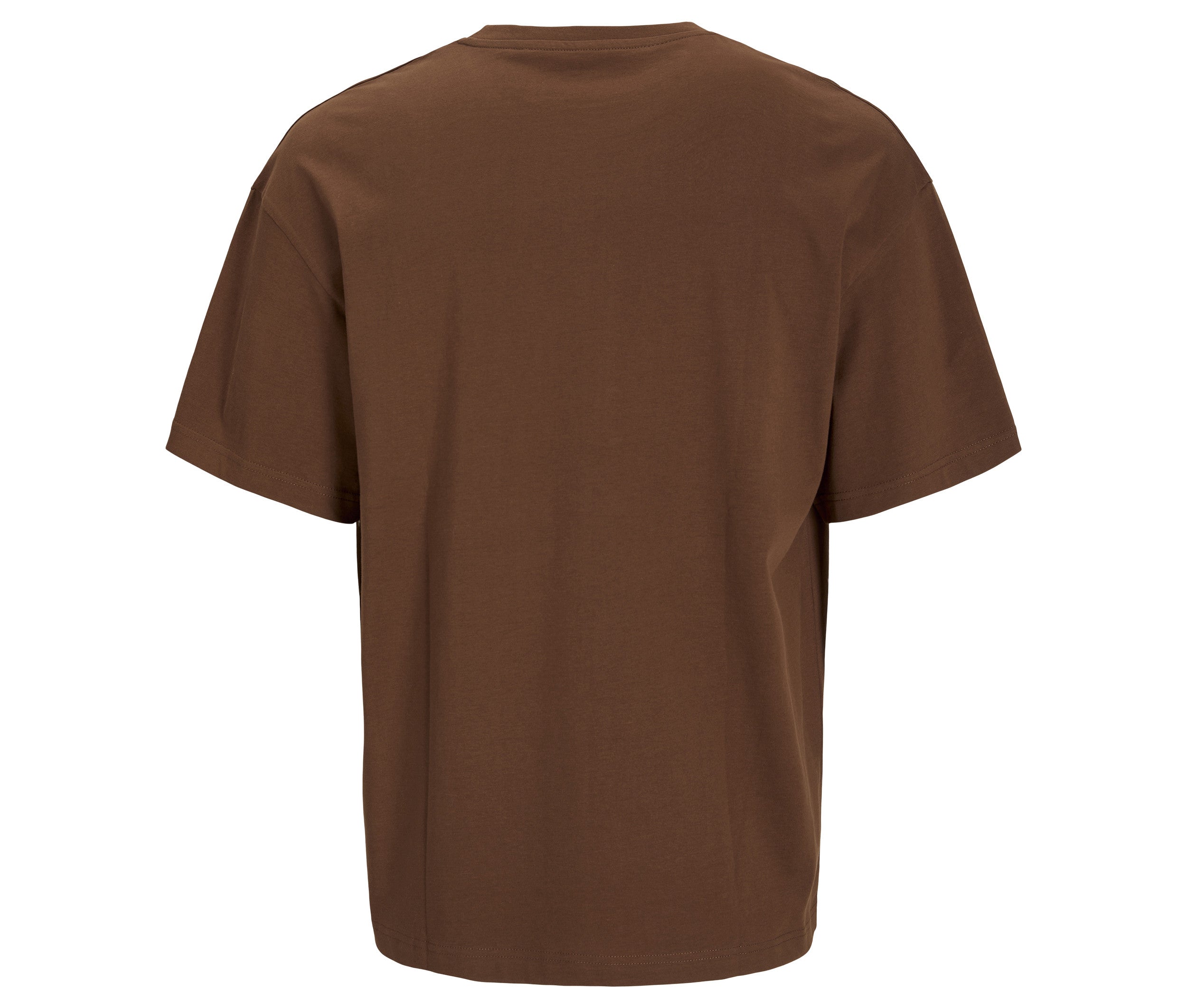 Tee-Shirt Unisexe Oversize en Coton Organique - Cappuccino Brown