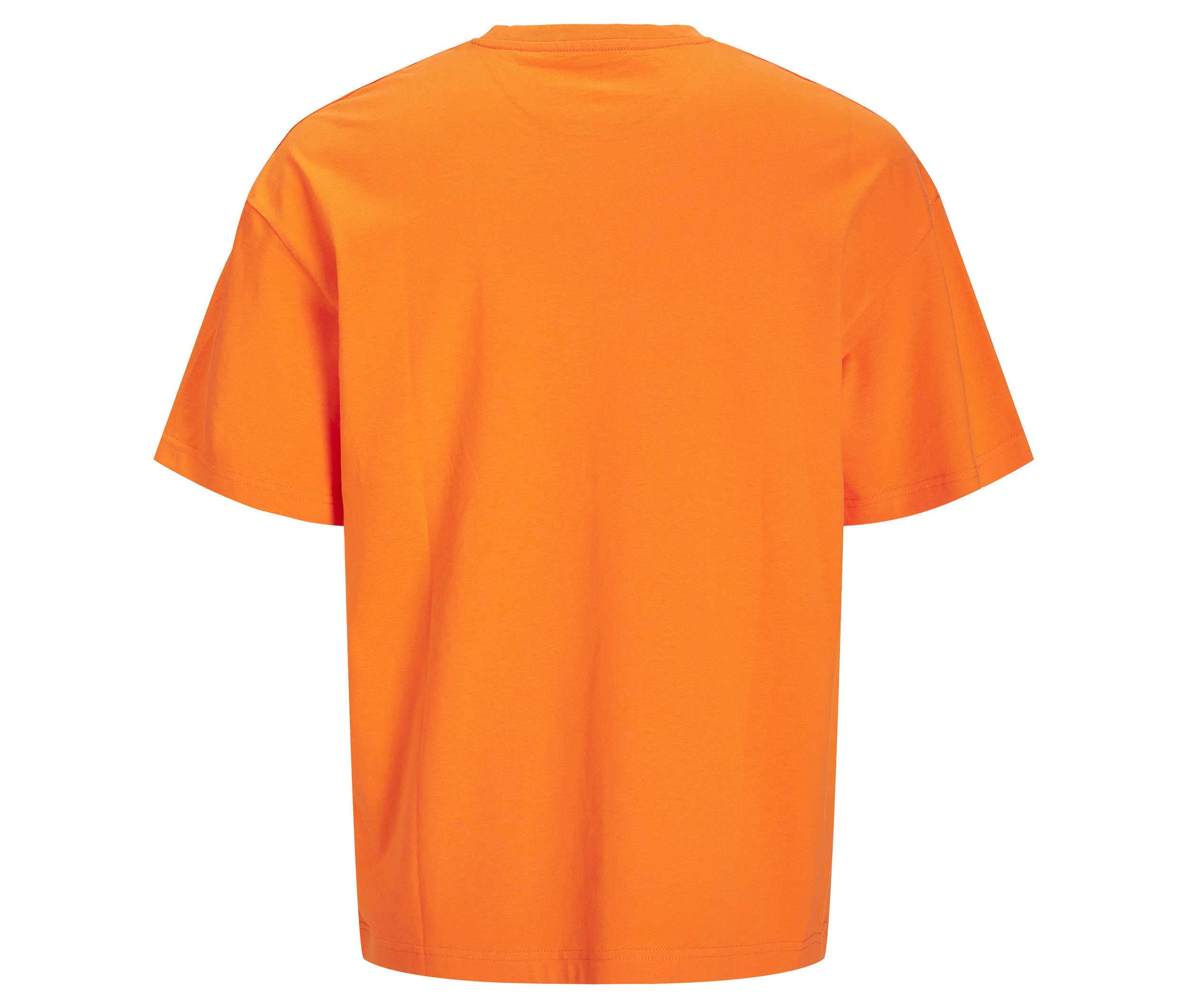 Tee-Shirt Unisexe Oversize en Coton Organique - Vibrant Orange
