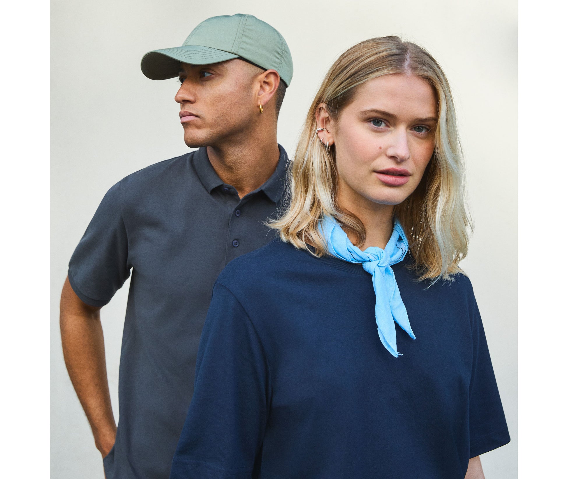 Tee-shirt unisexe oversize en coton organique