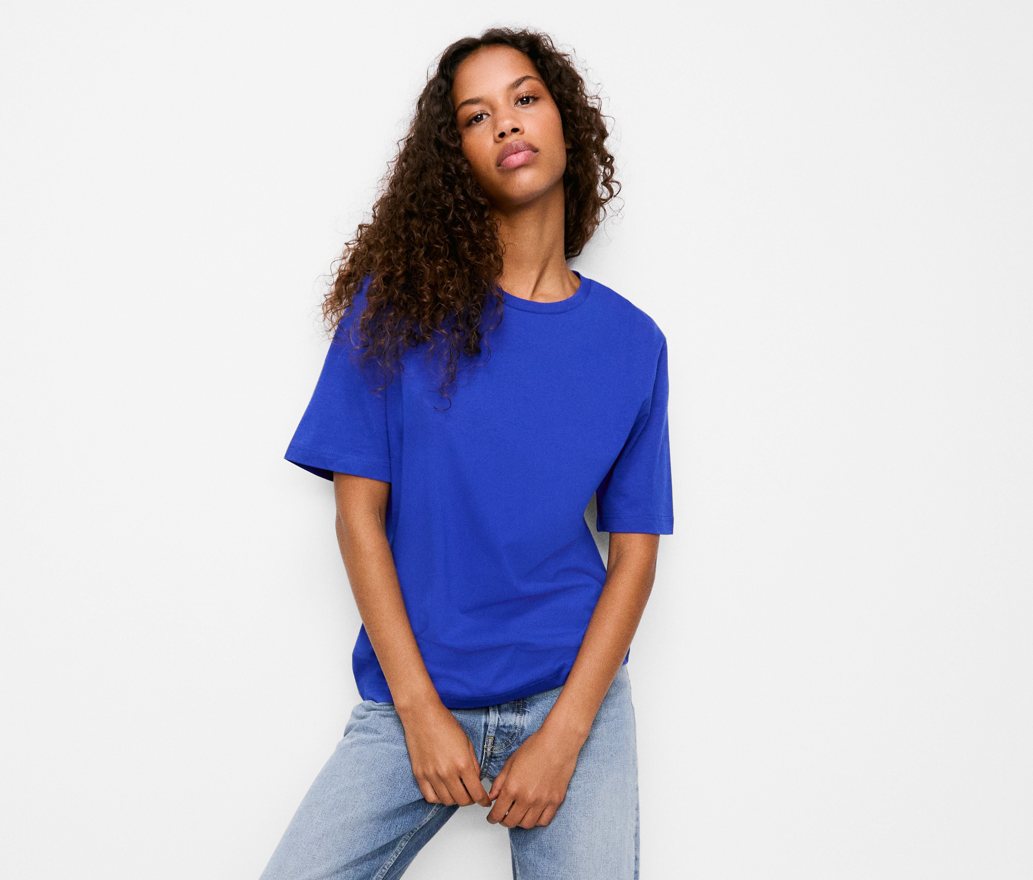 Tee-shirt unisexe oversize en coton organique