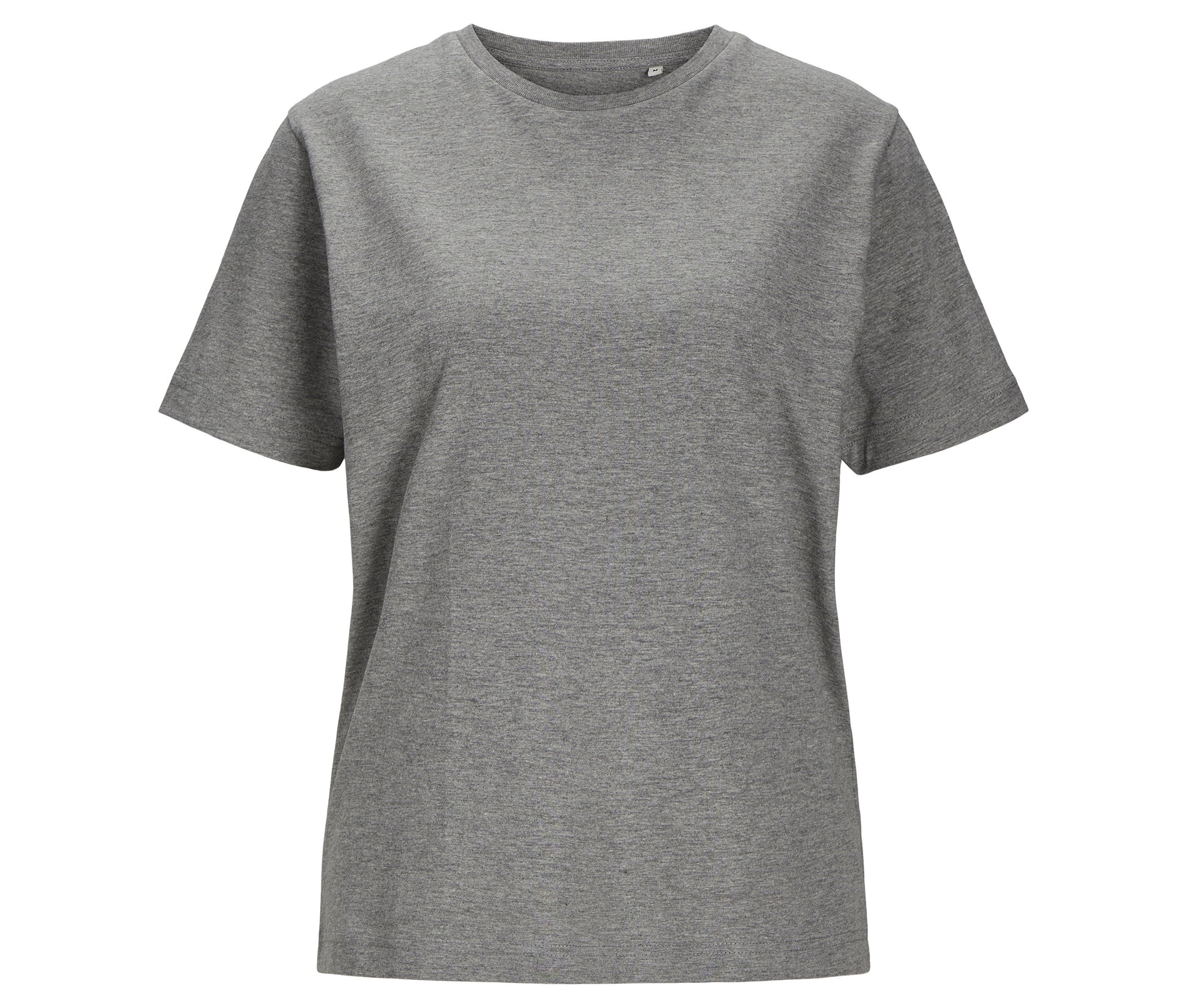 Tee-Shirt en Coton Organique Femme - Light Grey Melange