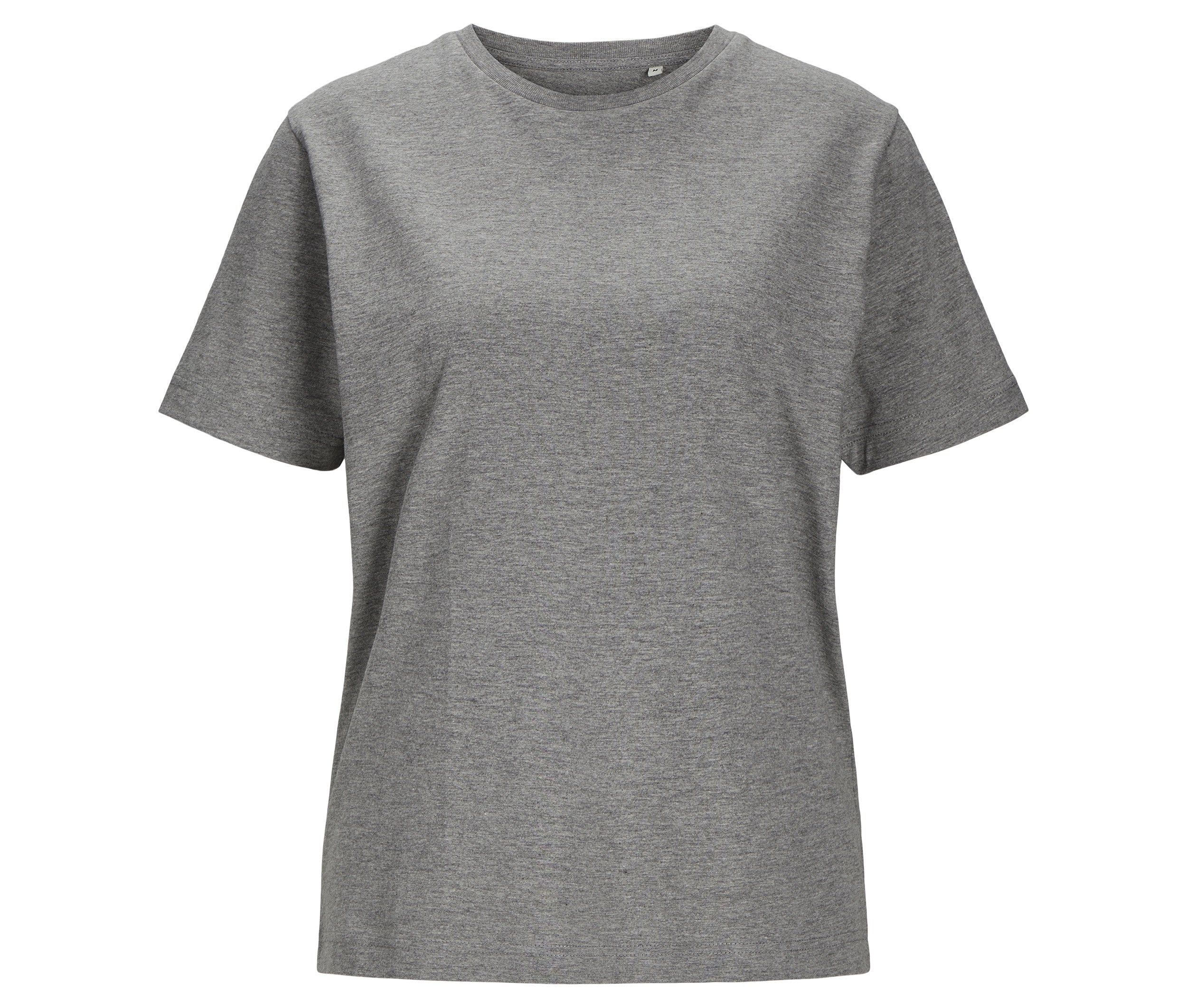 Tee-Shirt en Coton Organique Femme - Light Grey Melange