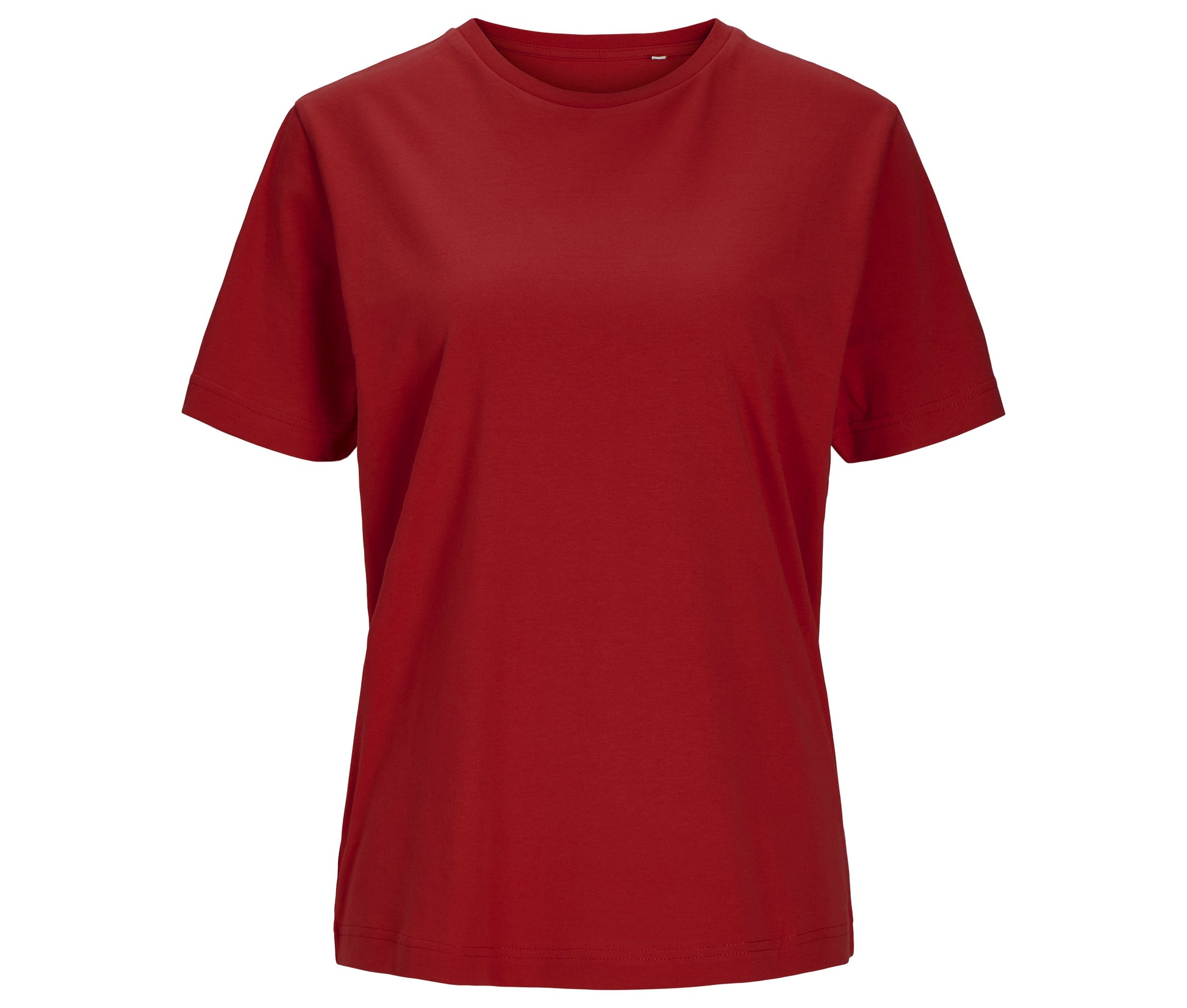 Tee-Shirt en Coton Organique Femme - Lipstick Red