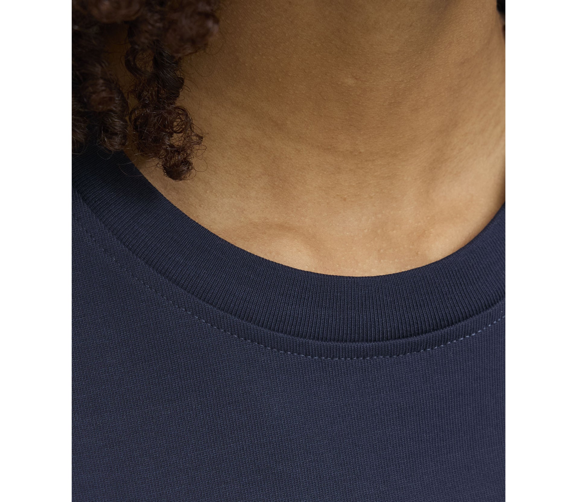 Tee-Shirt Unisexe en Coton Organique - Navy Blazer