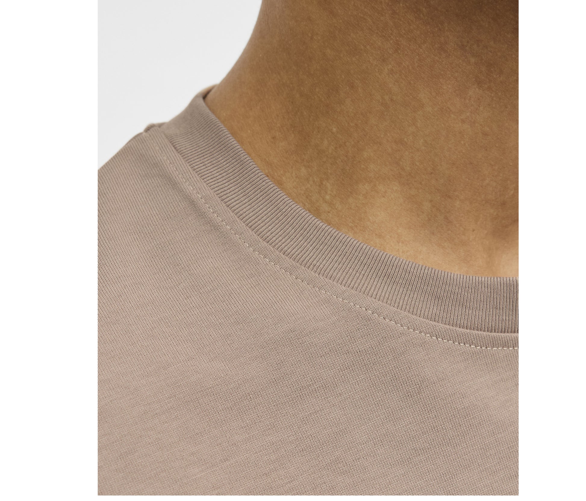 Tee-Shirt Unisexe en Coton Organique - Warm Taupe Sand