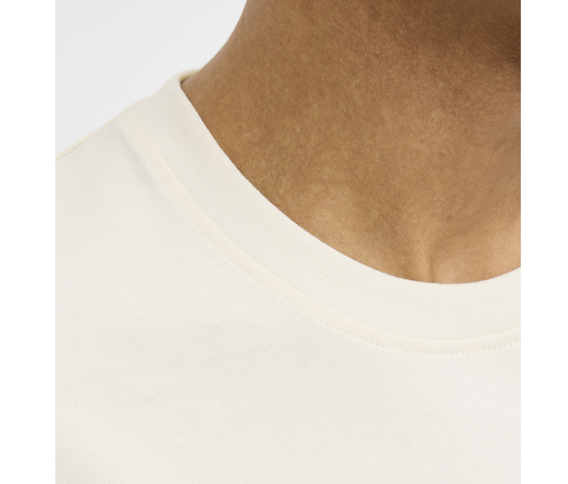 Tee-Shirt Unisexe en Coton Organique - Egret Off White