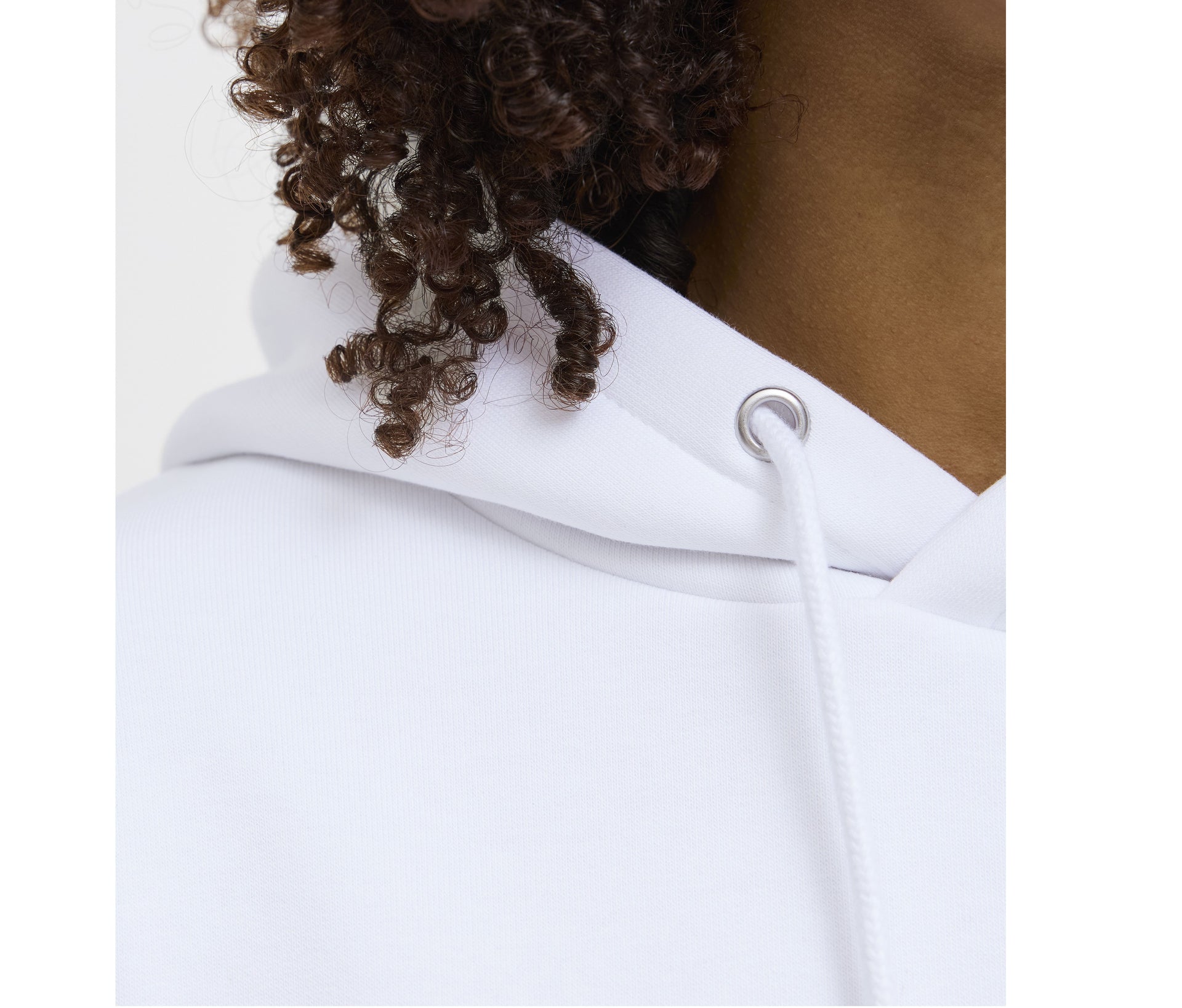 Sweat à Capuche Unisexe - White