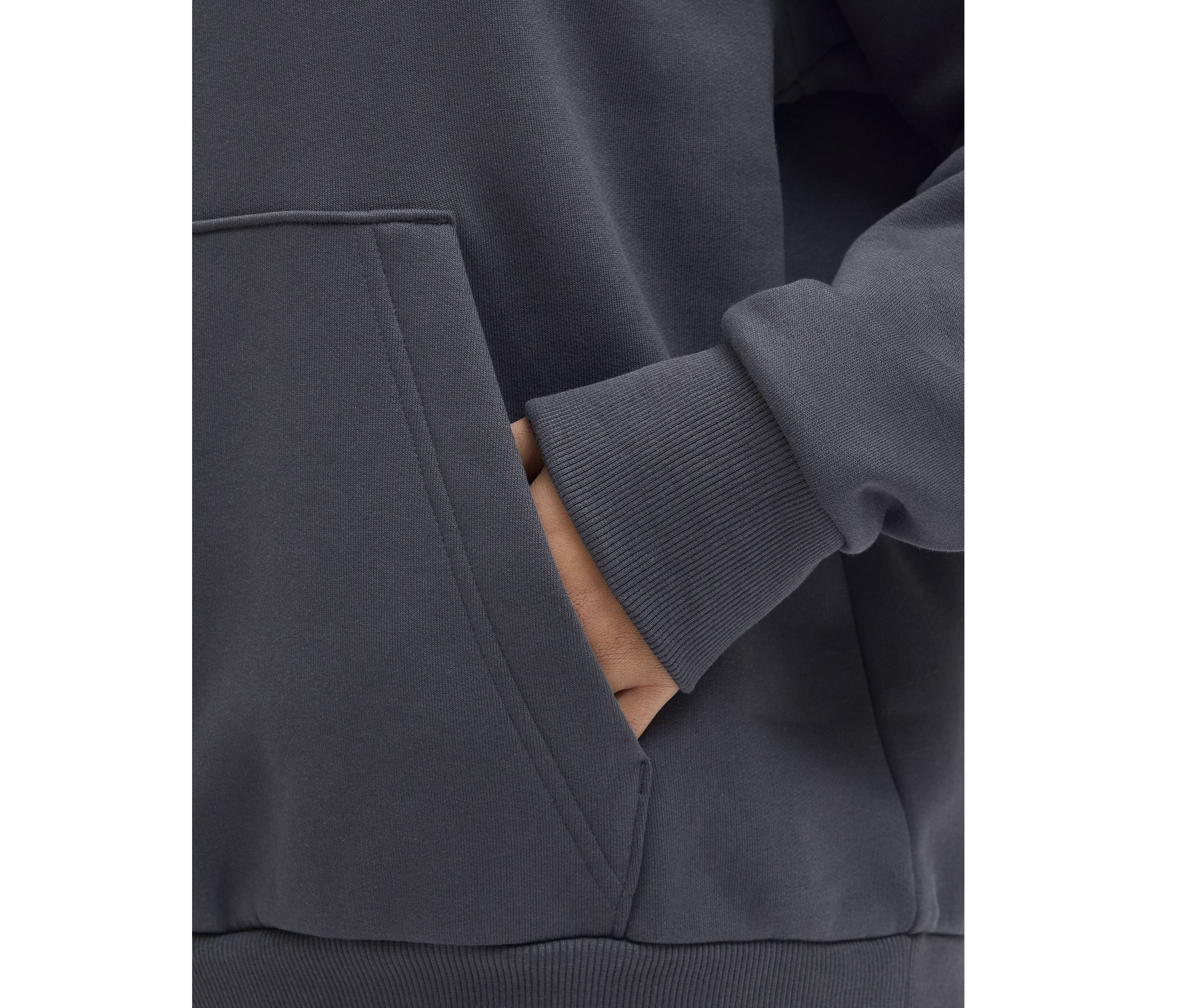 Sweat à Capuche Unisexe - Asphalt Grey