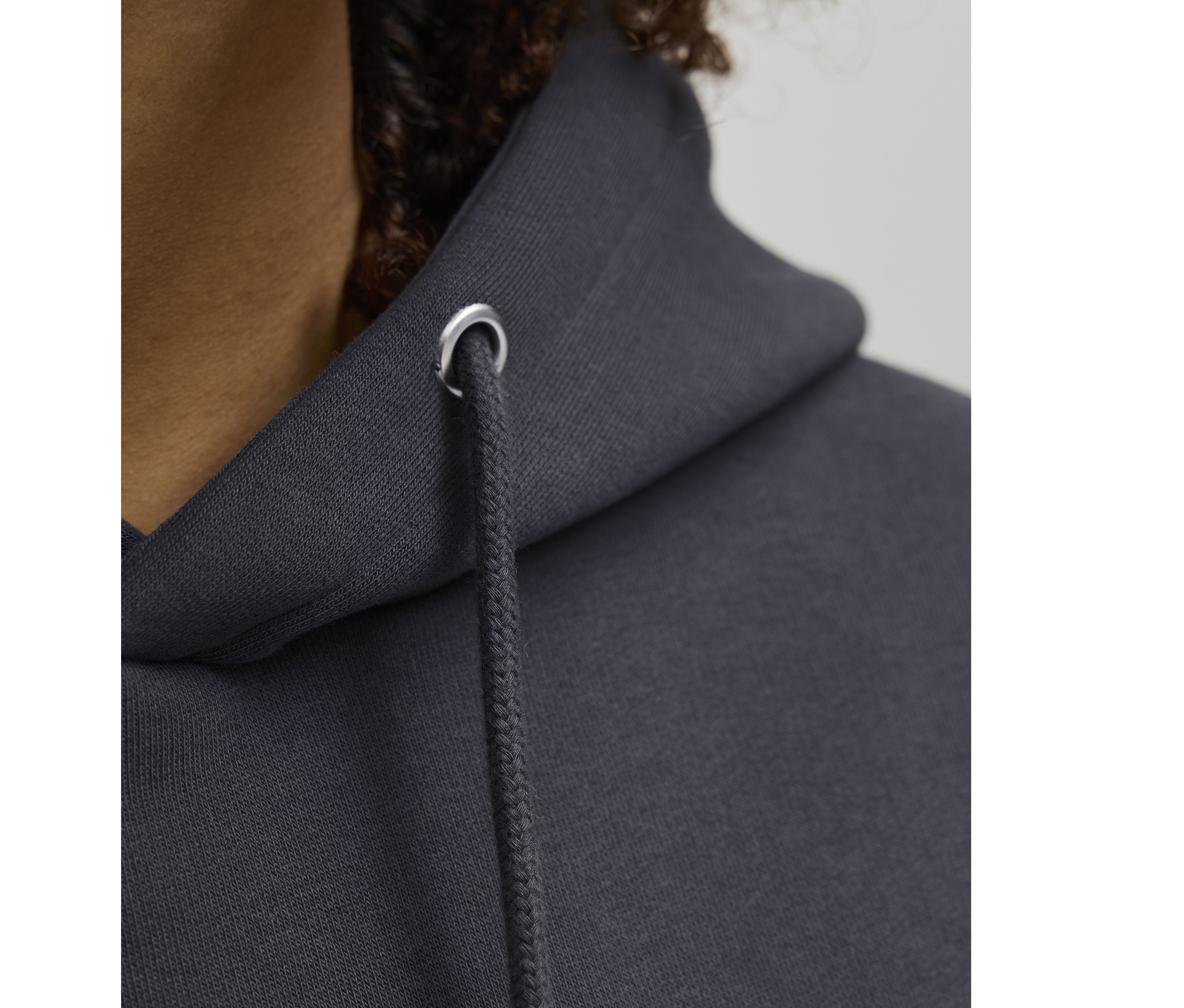 Sweat à Capuche Unisexe - Asphalt Grey