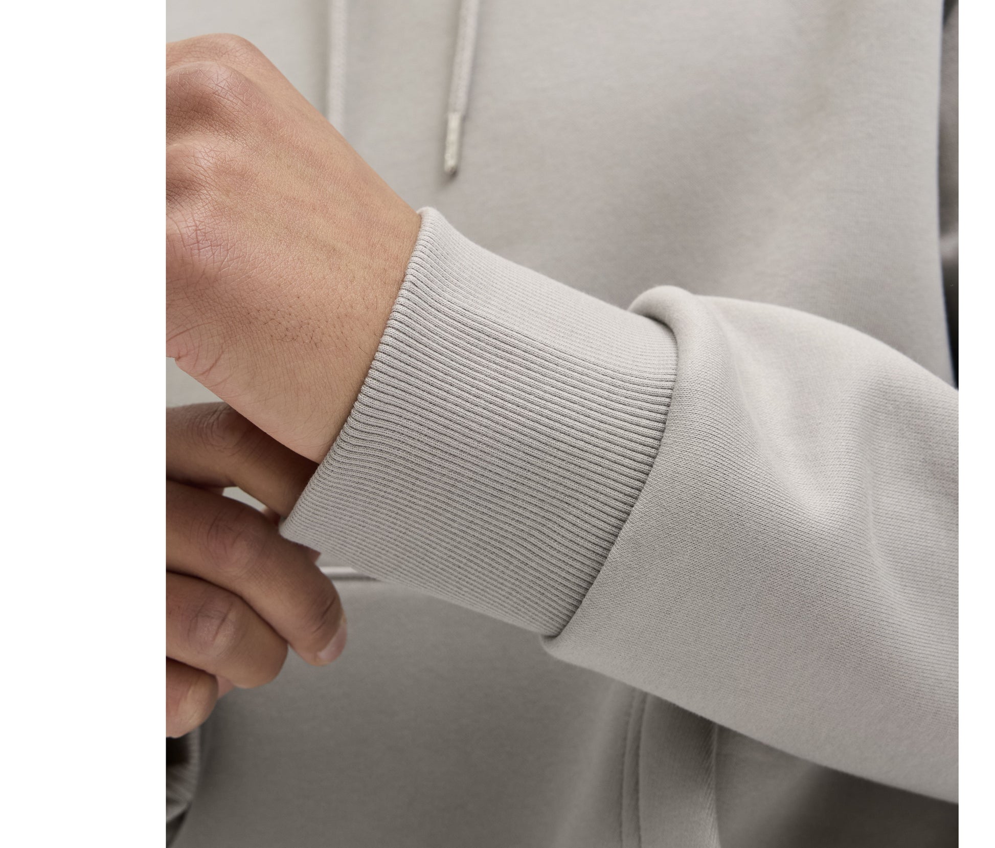 Sweat à Capuche Unisexe - Drizzle Grey