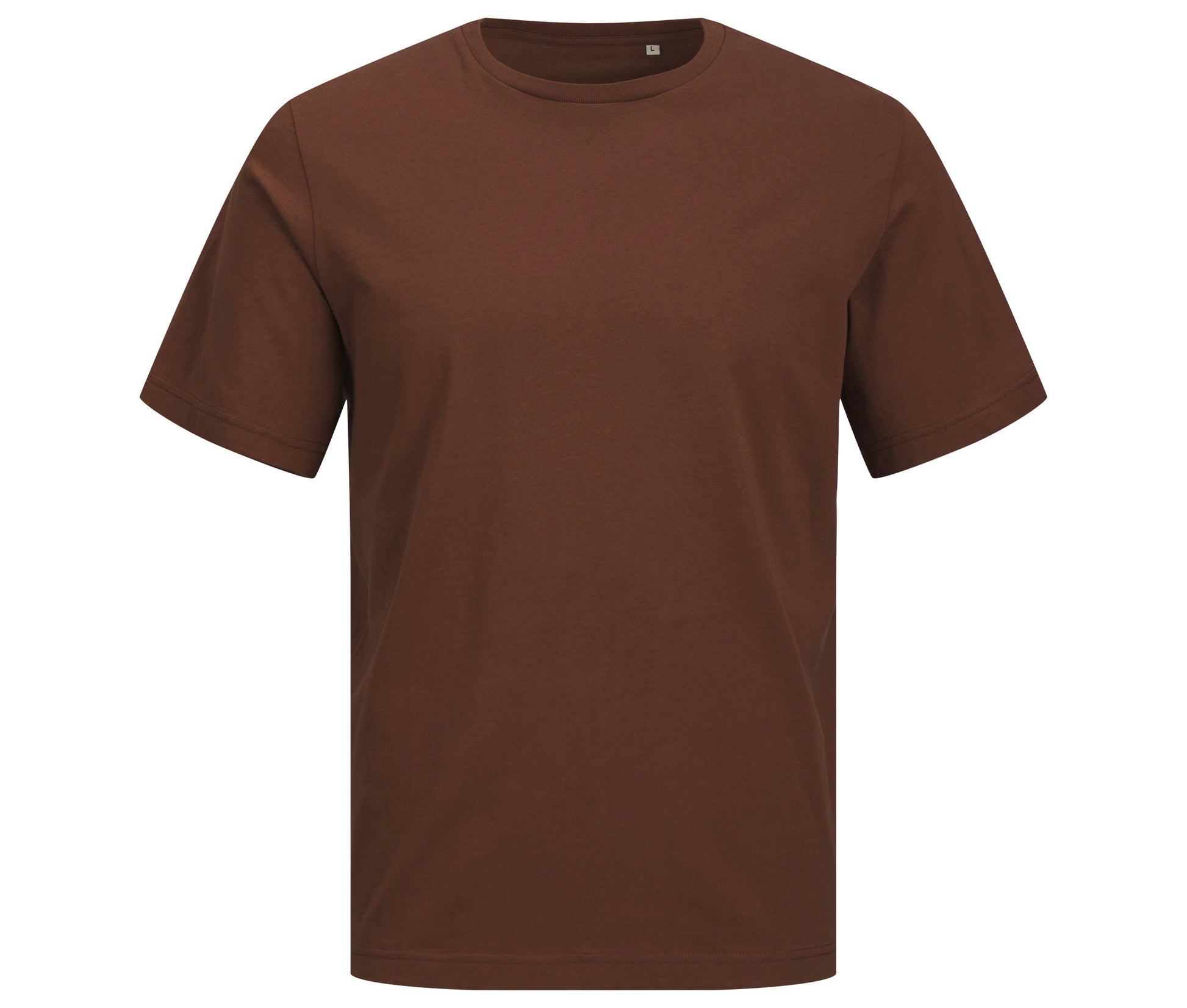 Tee-Shirt Unisexe en Coton Organique - Cappuccino Brown