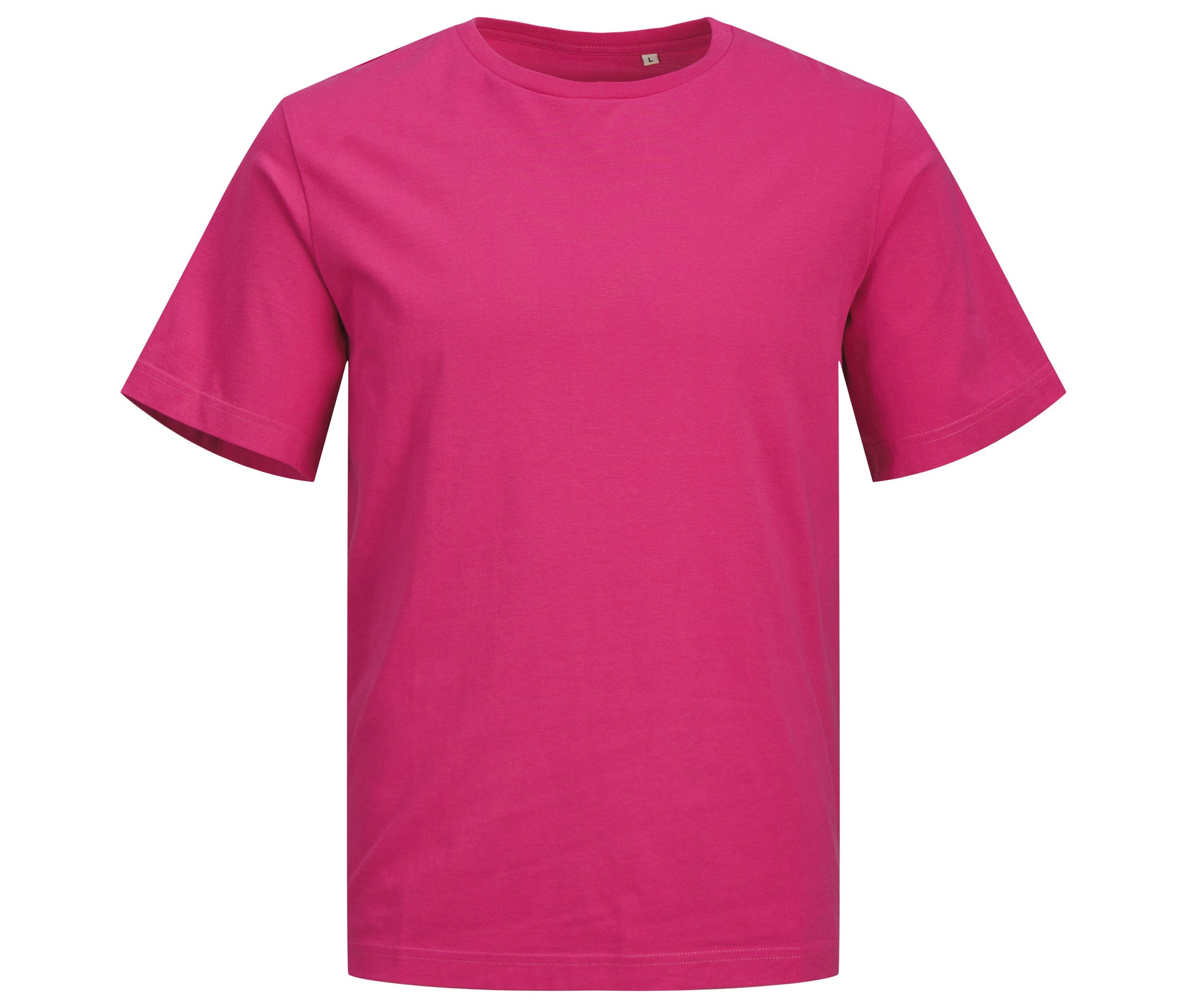 Tee-Shirt Unisexe en Coton Organique - Fuchsia Rose