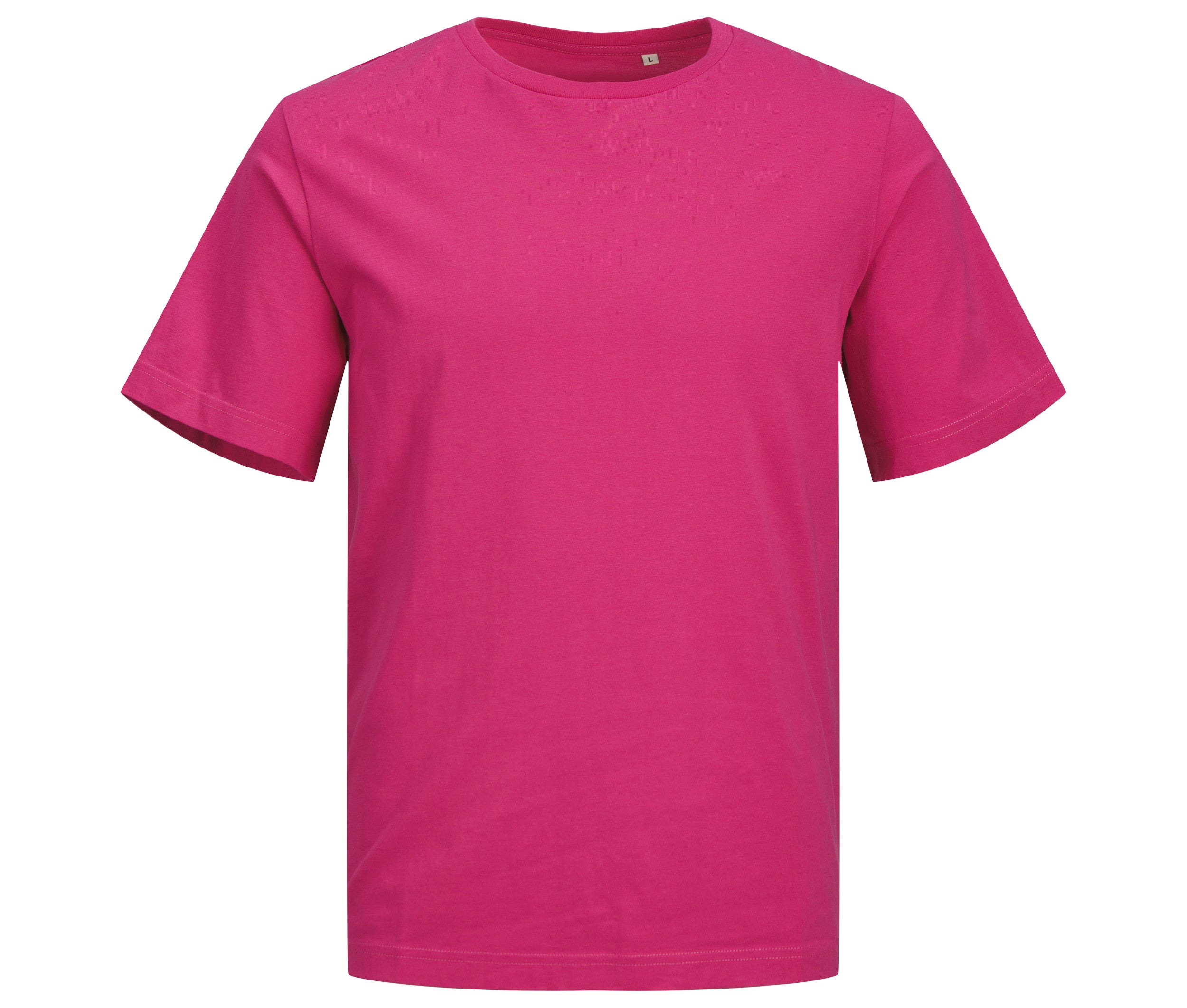 Tee-Shirt Unisexe en Coton Organique - Fuchsia Rose