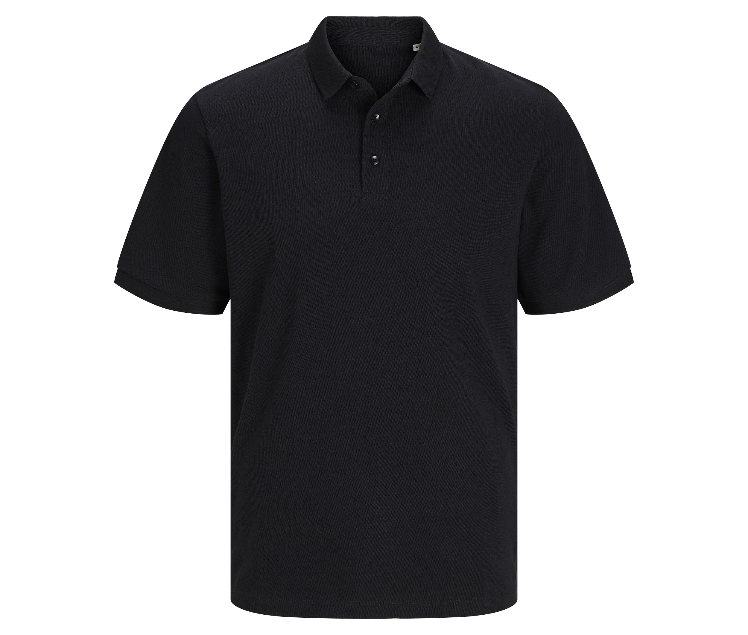 Polo Unisexe en Coton Organique - Black