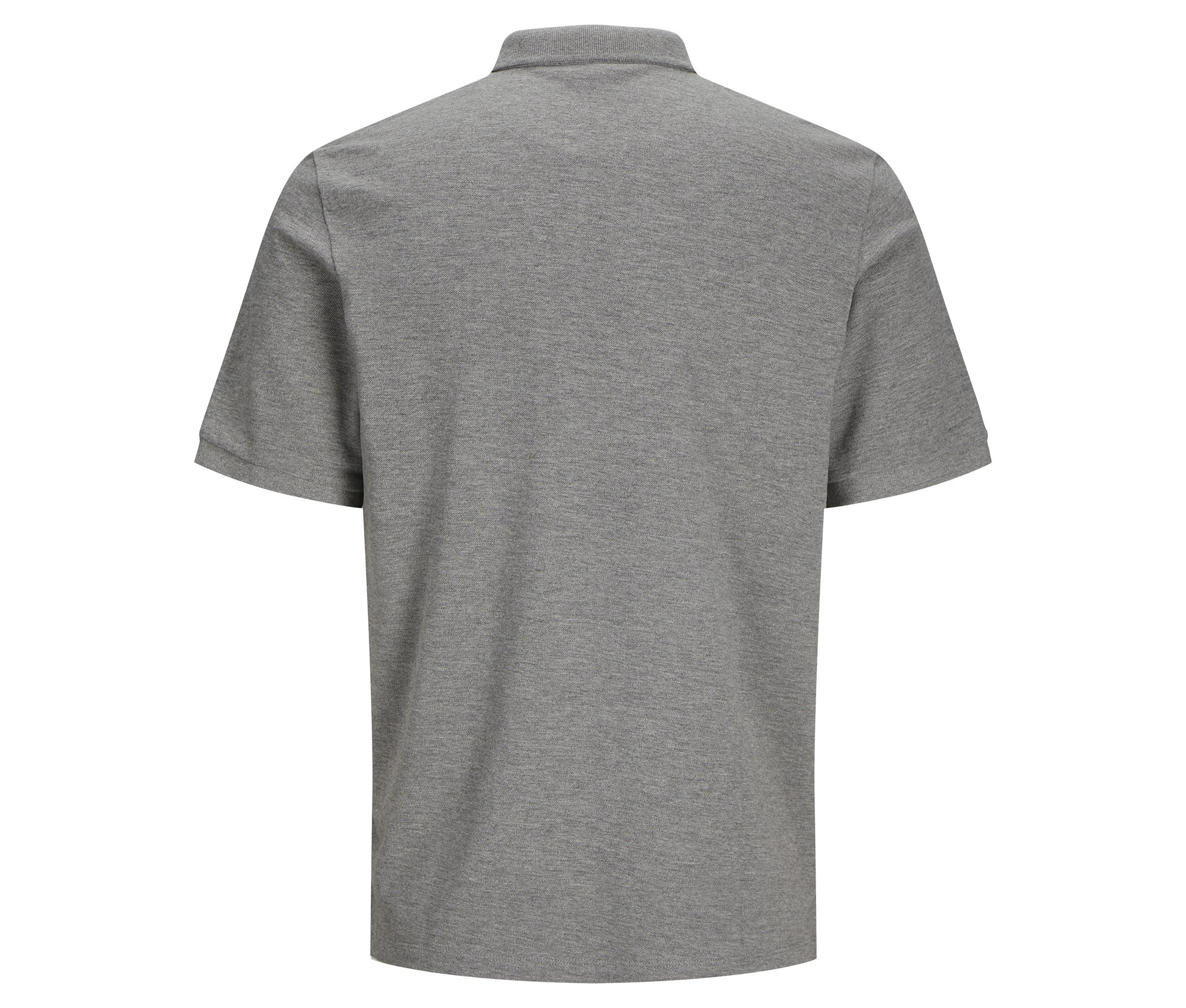 Polo Unisexe en Coton Organique - Light Grey Melange