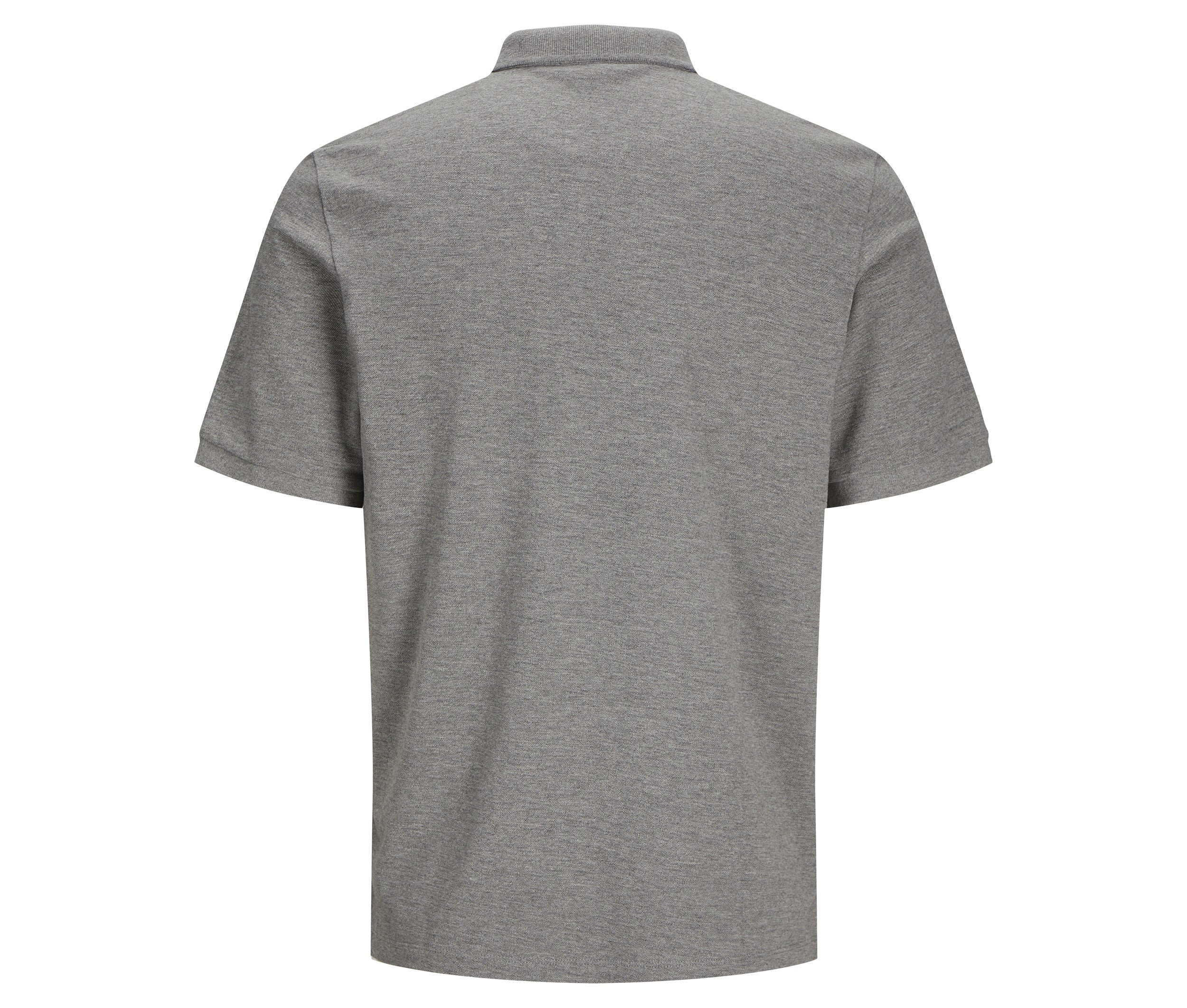 Polo Unisexe en Coton Organique - Light Grey Melange