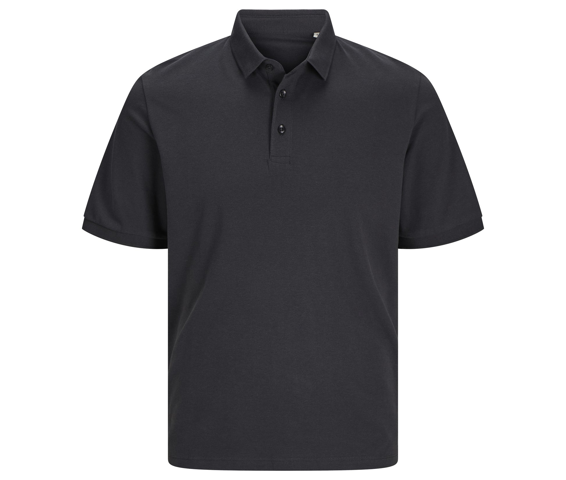 Polo Unisexe en Coton Organique - Asphalt Grey