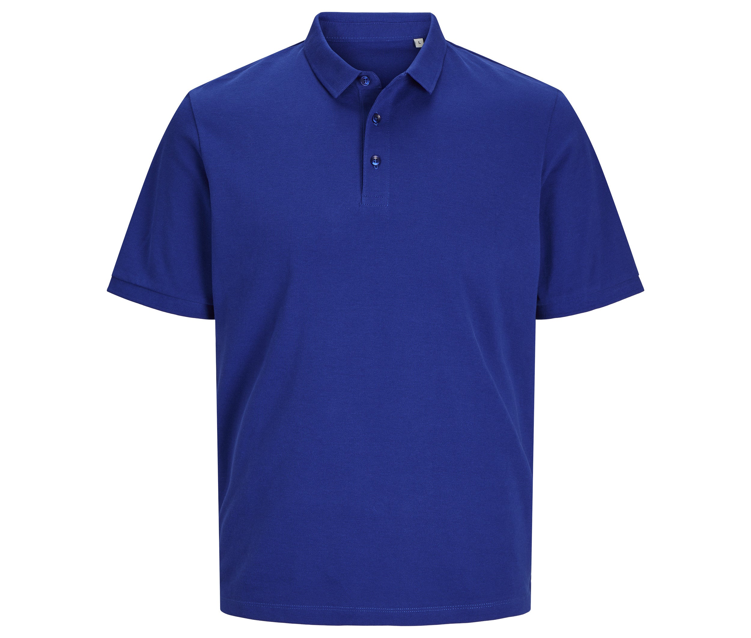 Polo Unisexe en Coton Organique - Surf the Web Blue