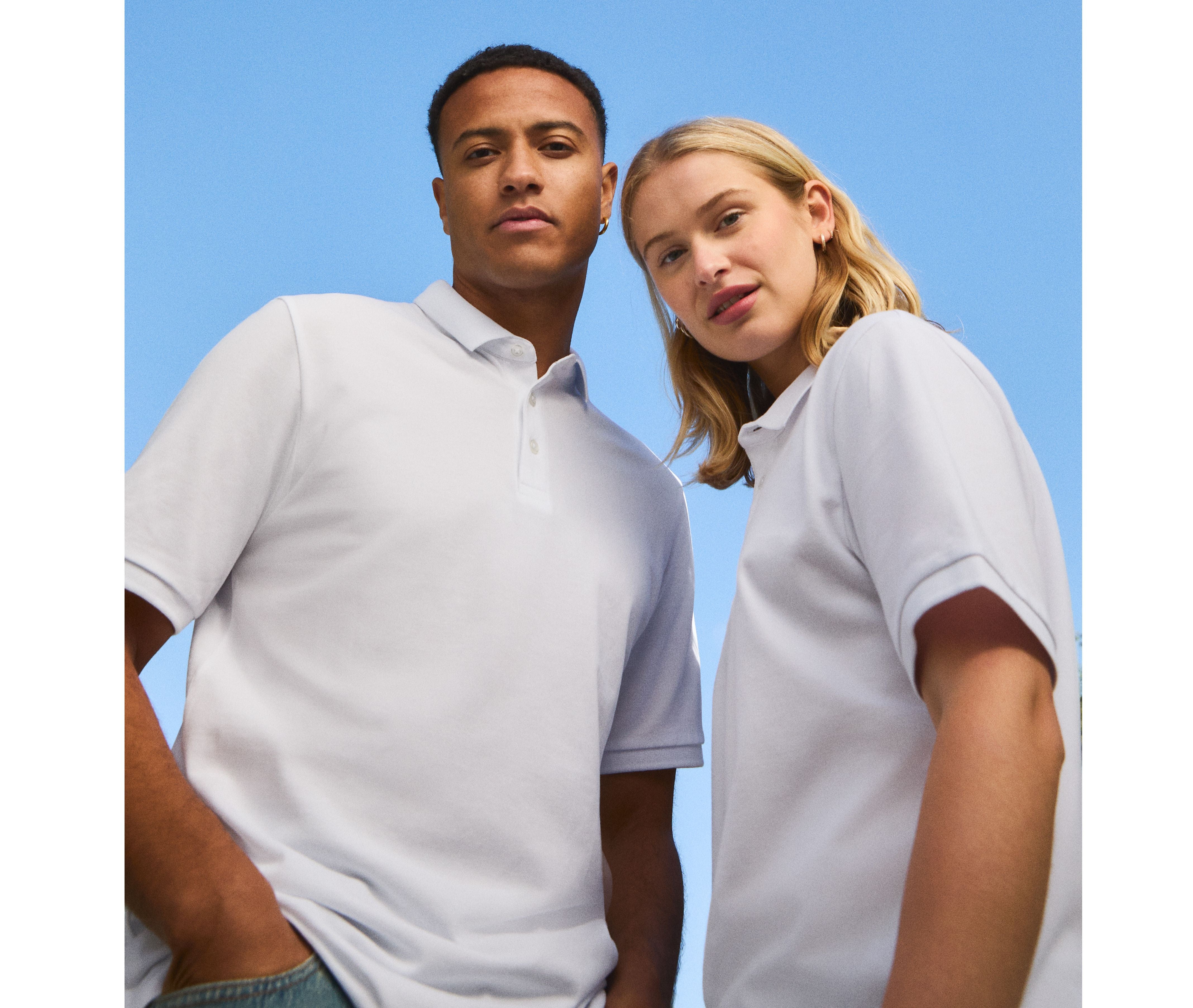 Polo unisexe en coton organique