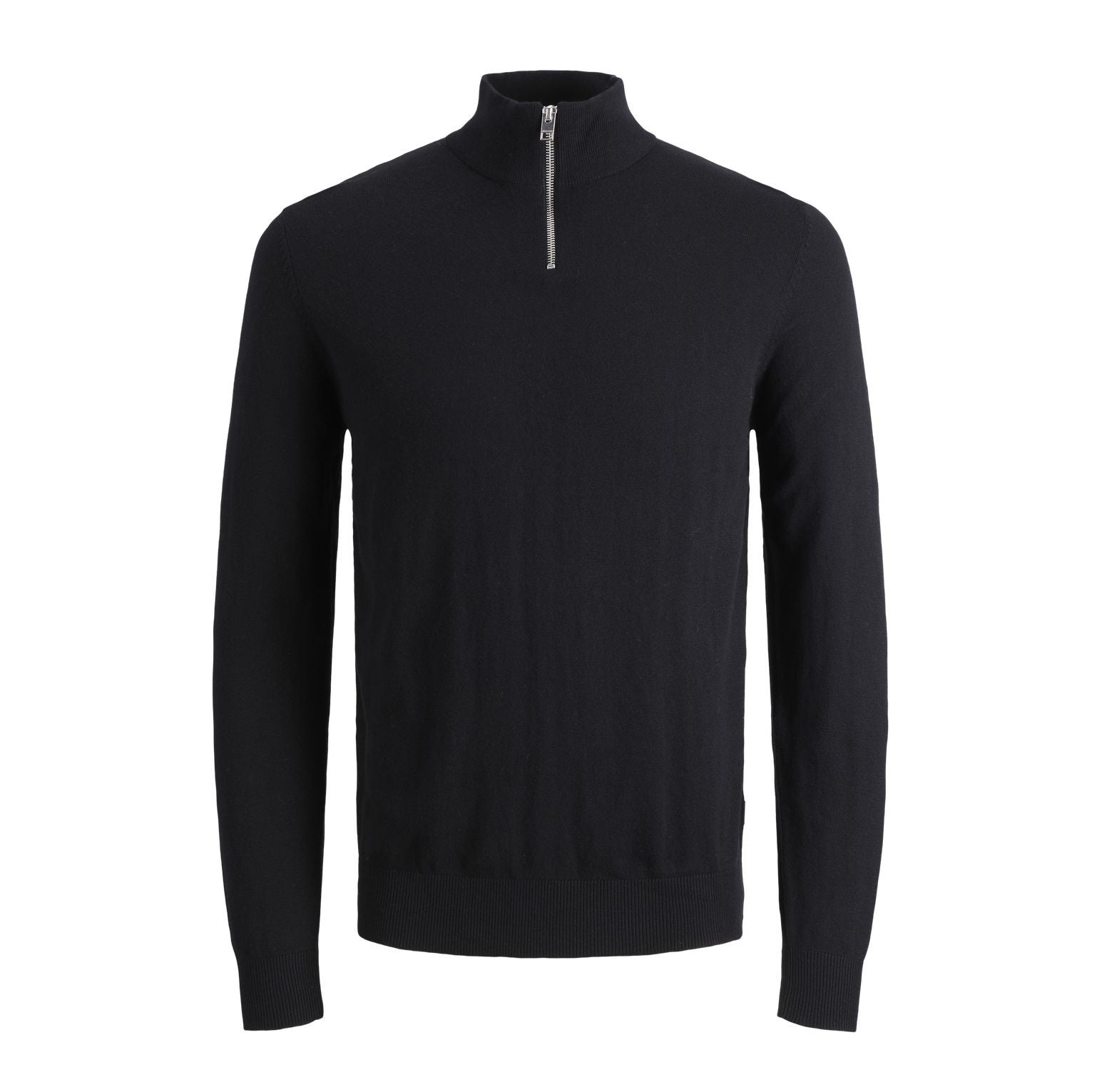 Pull Col Montant Homme - Black