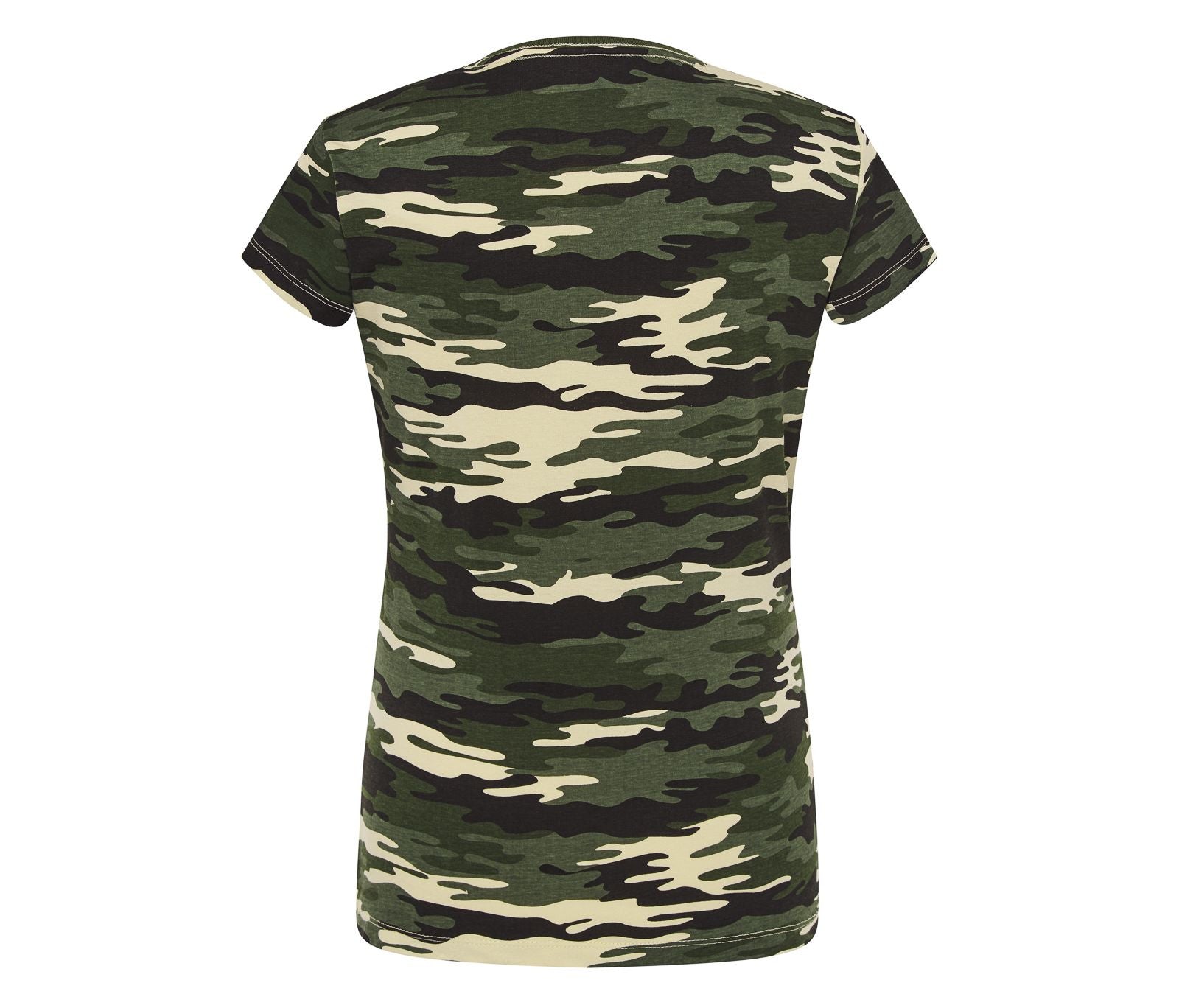 Tee-Shirt Femme Col Rond 155 - Camouflage