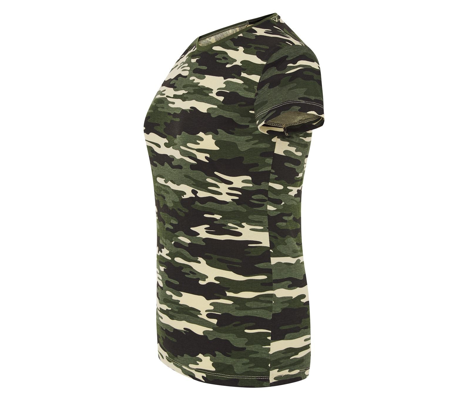 Tee-Shirt Femme Col Rond 155 - Camouflage