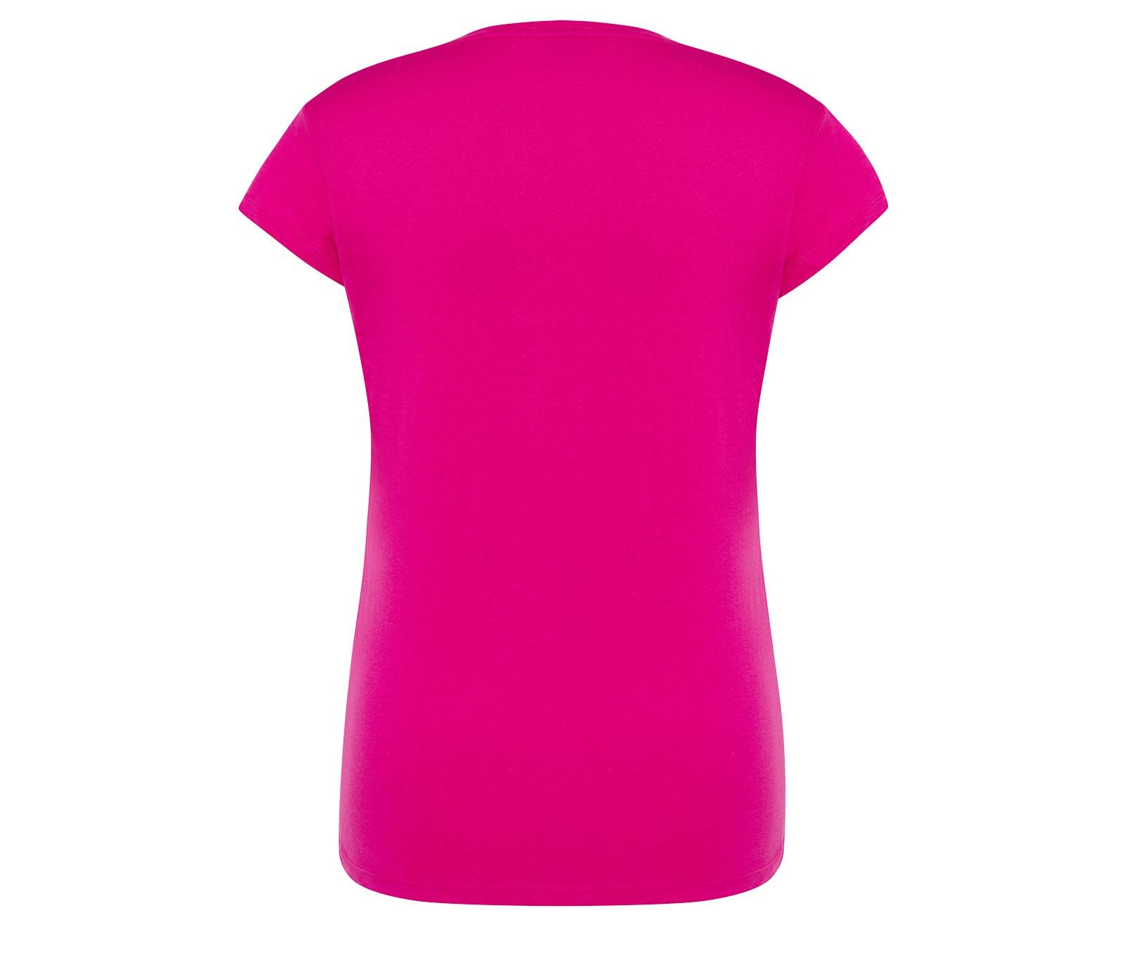 Tee-Shirt Femme Col Rond 155 - Fuchsia