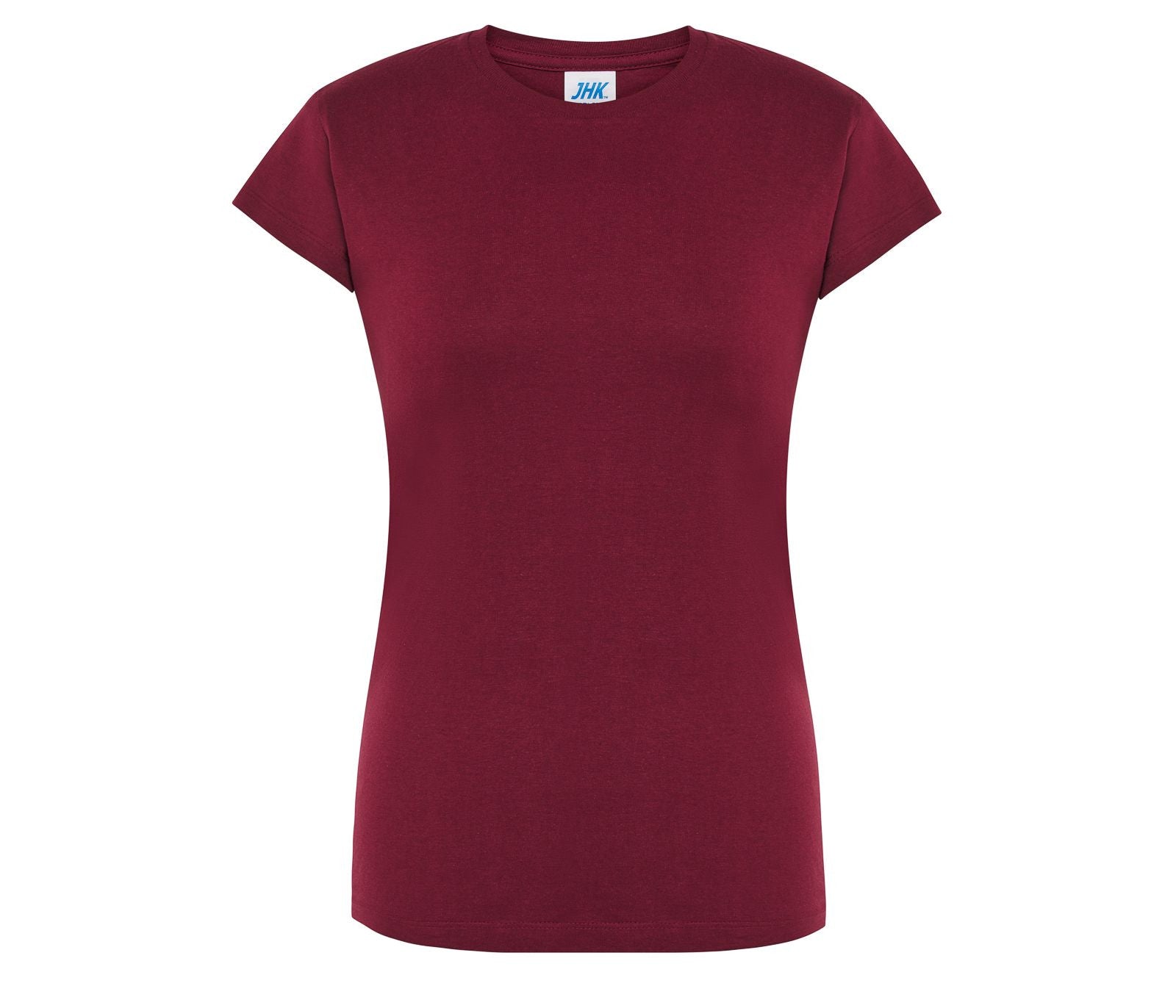 Tee-Shirt Femme Col Rond 155 - Burgundy