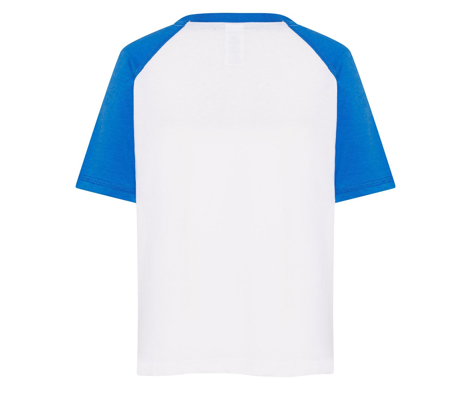 Tee-Shirt Baseball Enfant - White / Royal Blue