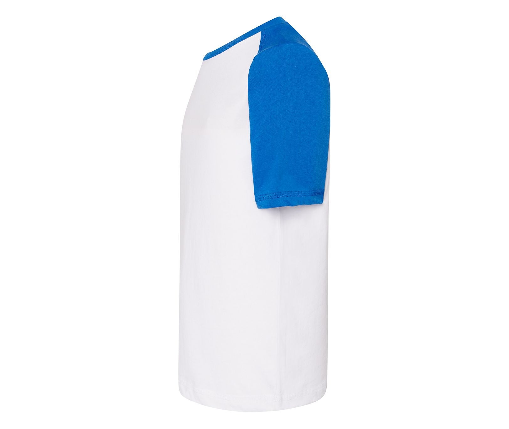 Tee-Shirt Baseball Enfant - White / Royal Blue