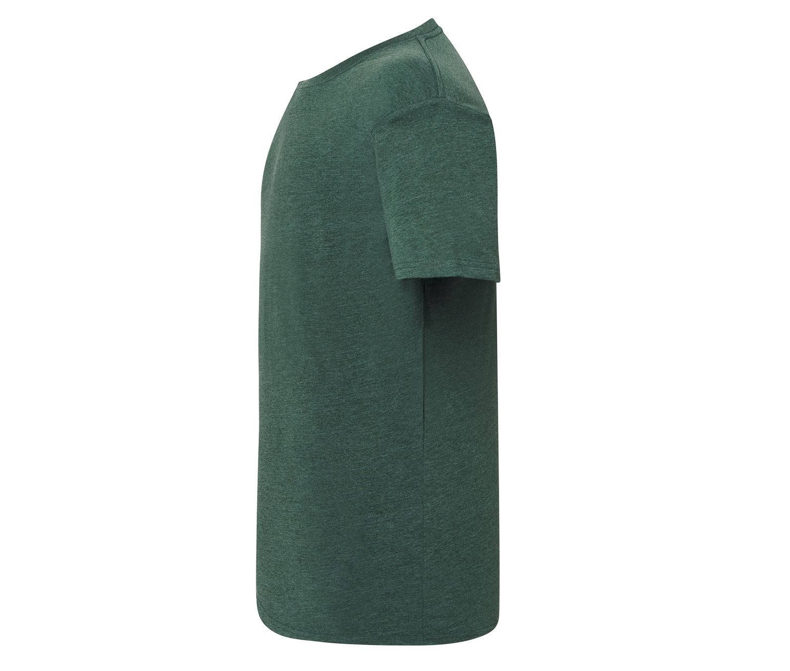 Tee-Shirt Homme Col Rond 155 - Bottle Green Heather