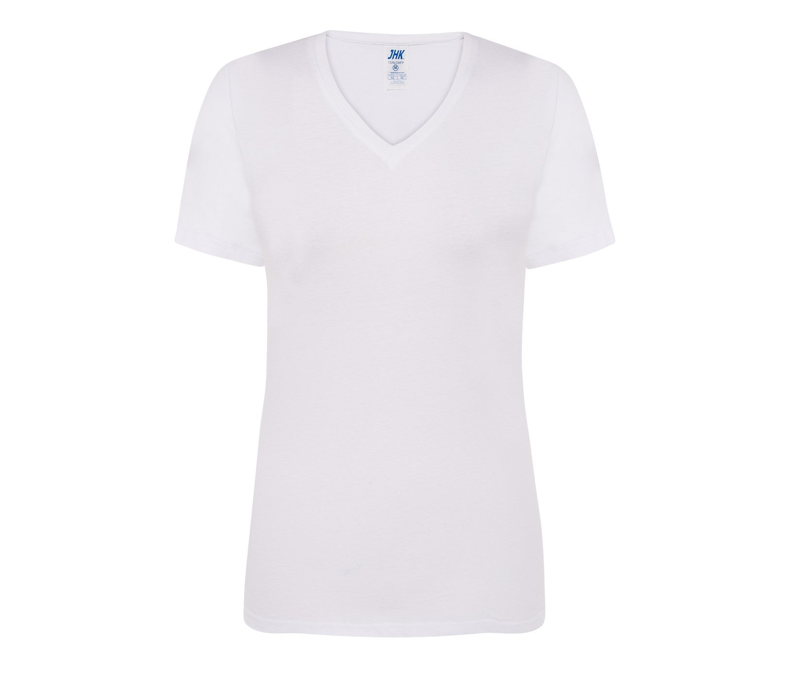 Tee-Shirt Femme Col V 145 - White