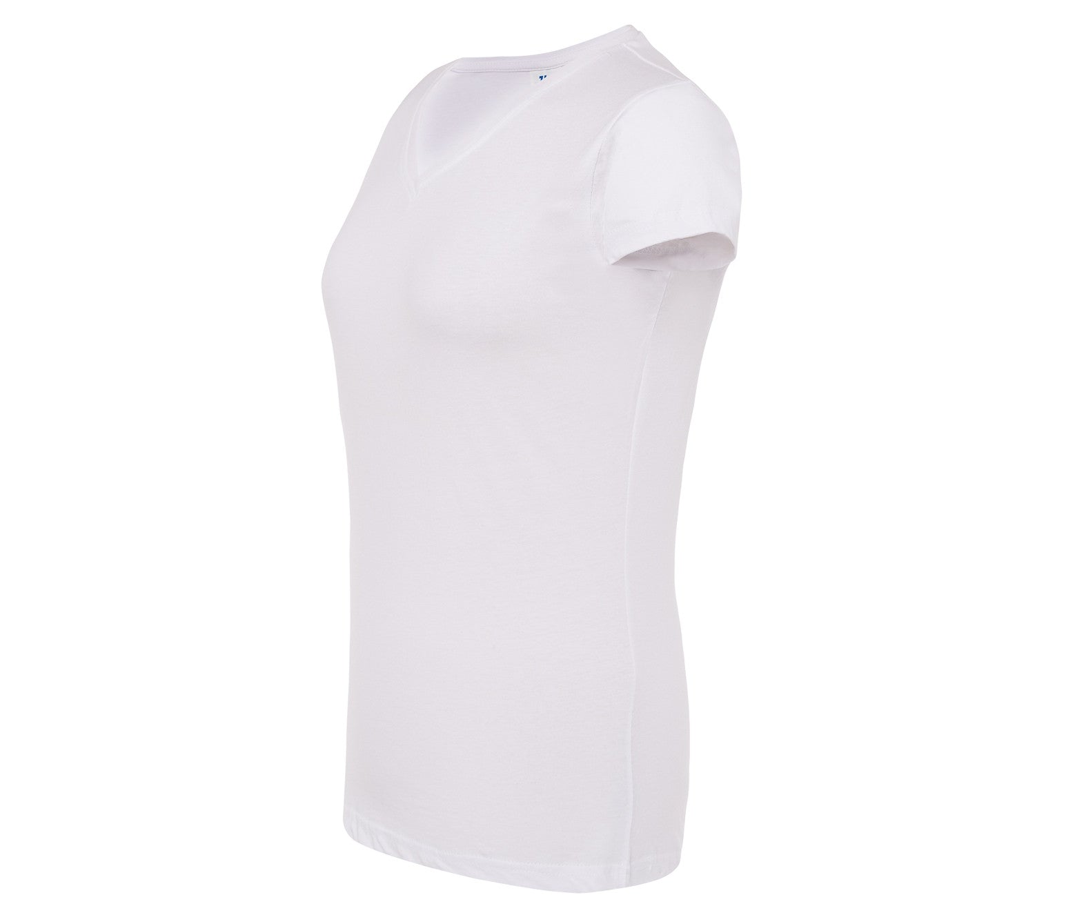 Tee-Shirt Femme Col V 145 - White