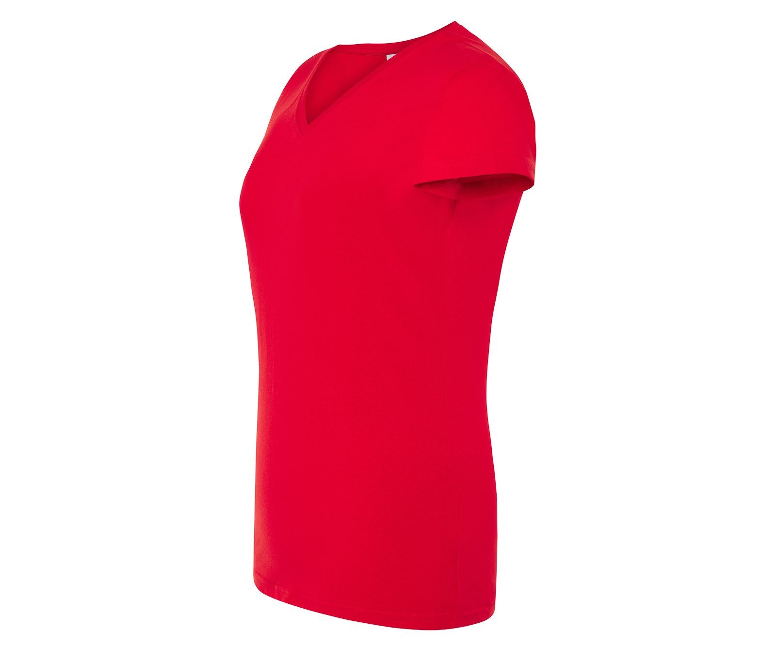 Tee-Shirt Femme Col V 145 - Red