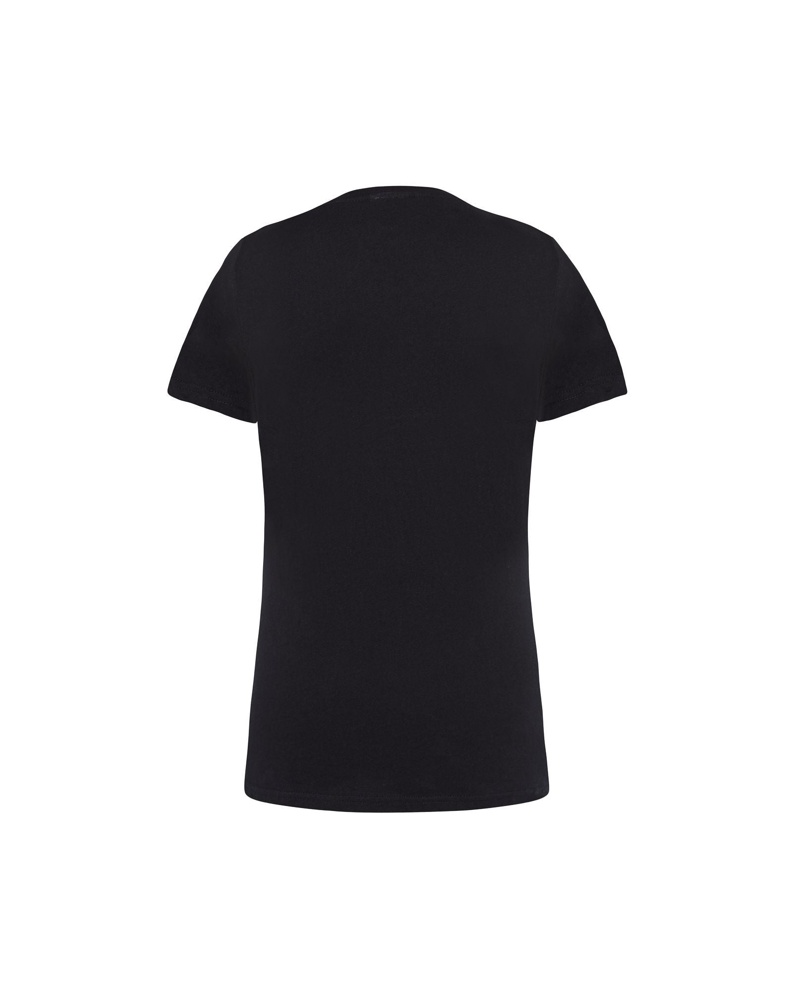 Tee-Shirt Femme Col V 145 - Black