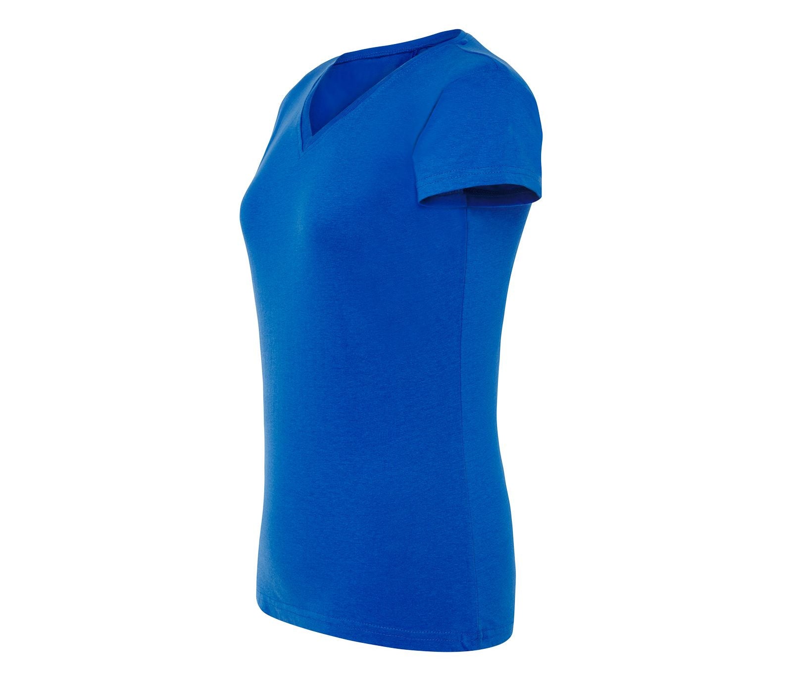 Tee-Shirt Femme Col V 145 - Royal Blue