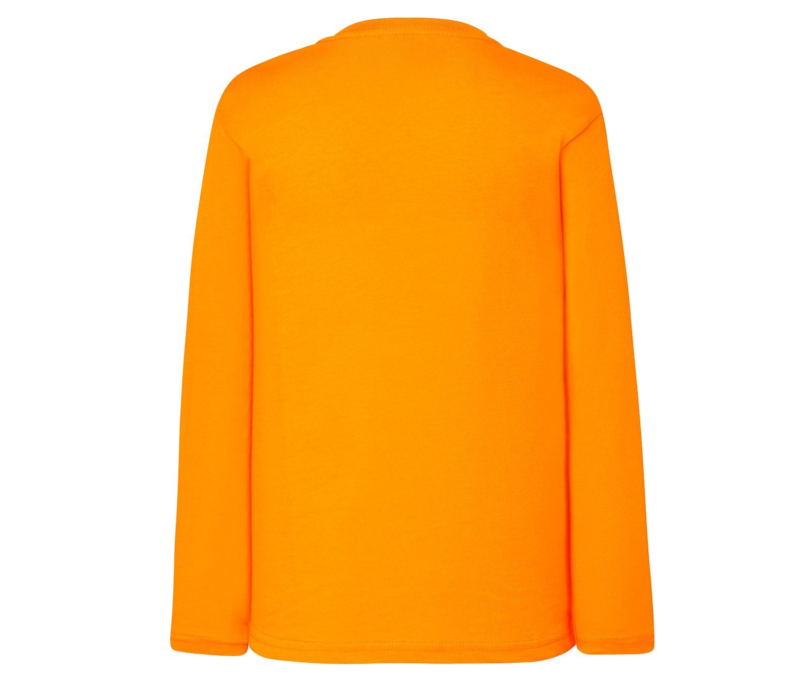 Tee-Shirt Manches Longues Enfant - Orange