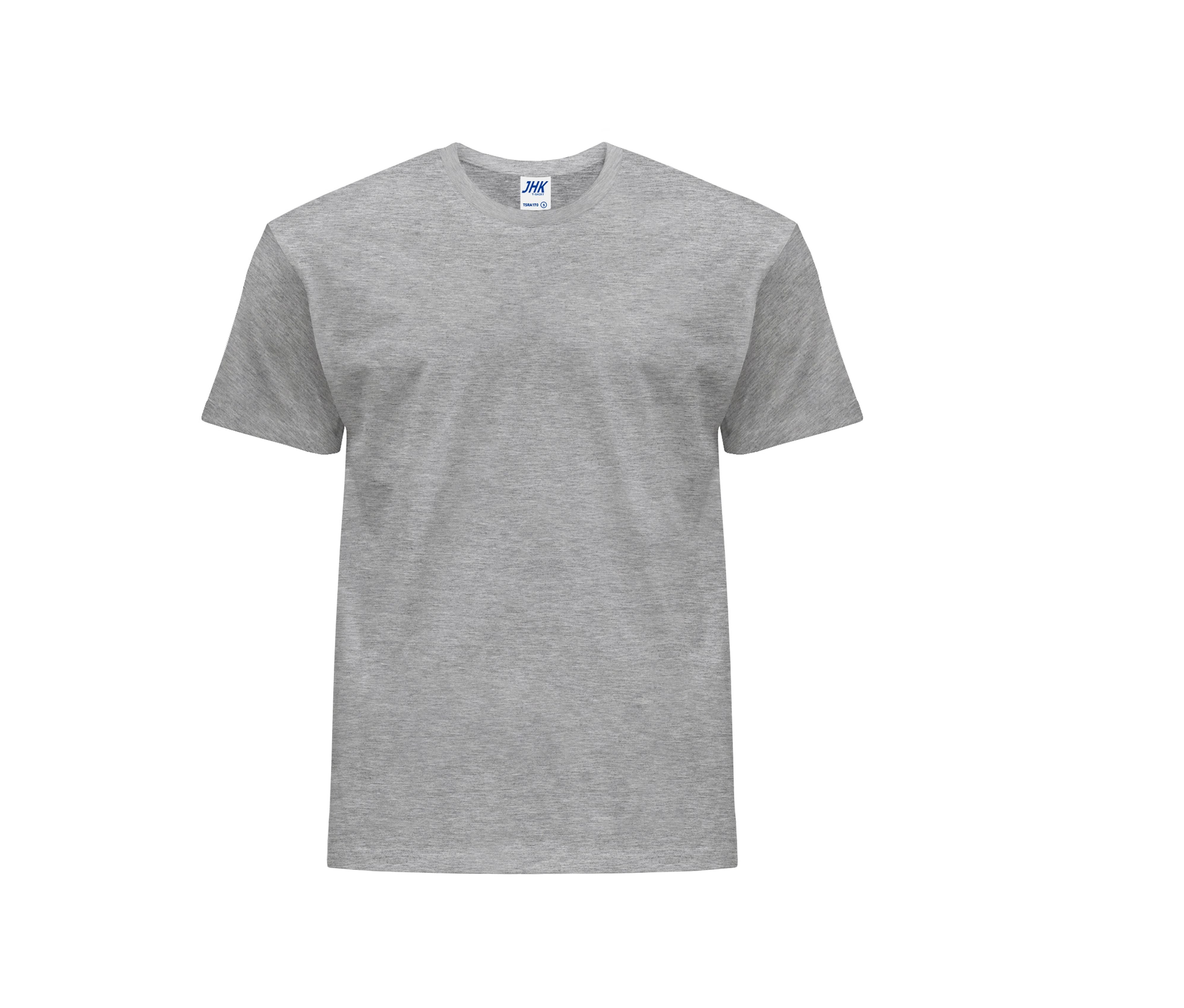 Tee-Shirt Col Rond 170 - Grey Melange