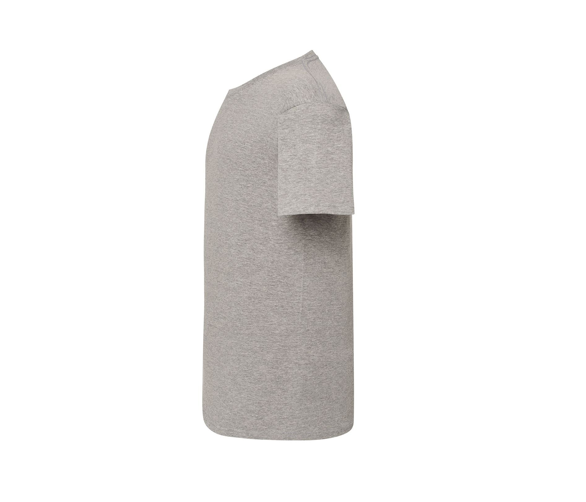 Tee-Shirt Col Rond 170 - Grey Melange