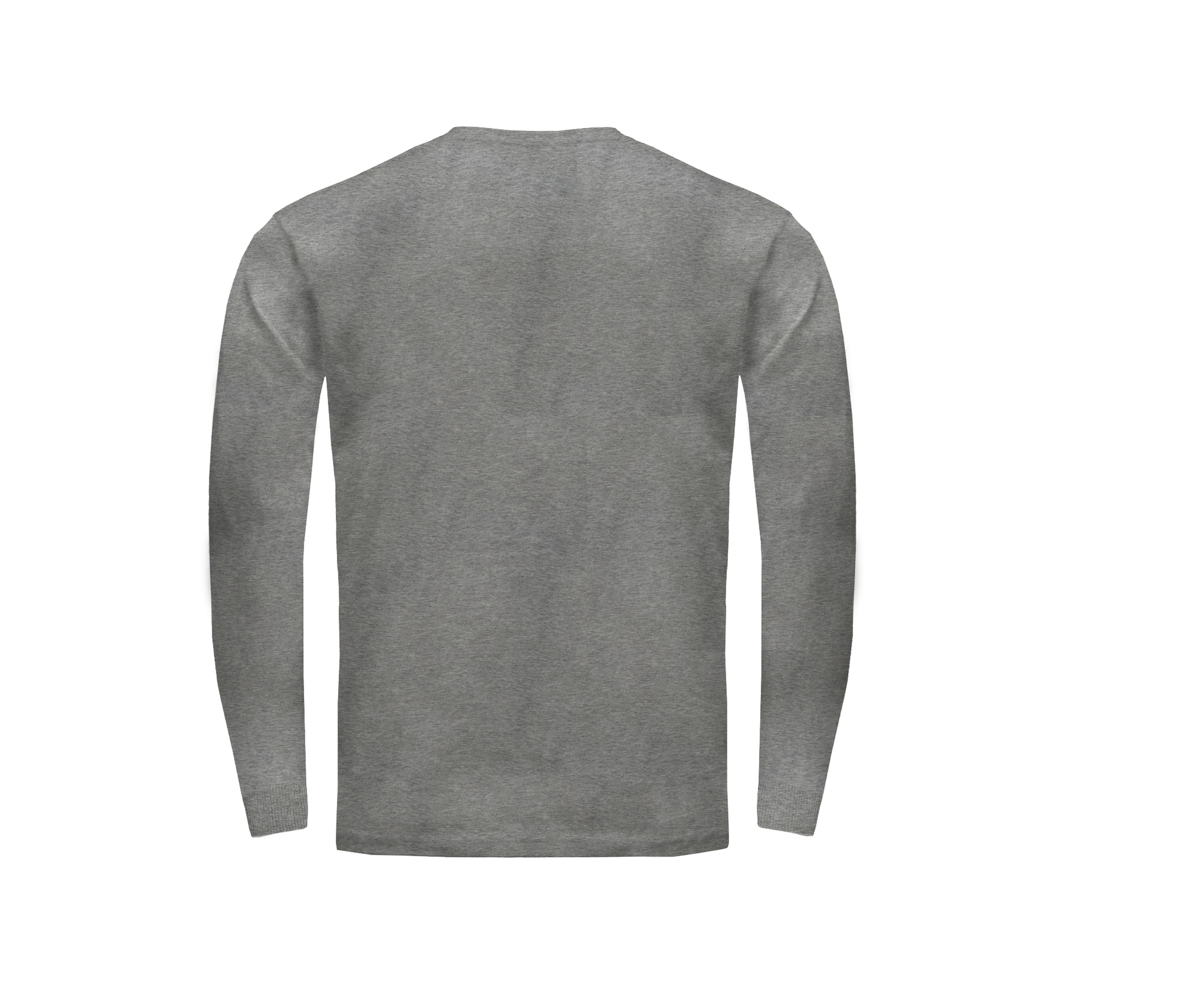 Tee-Shirt Manches Longues 170 - Grey Melange