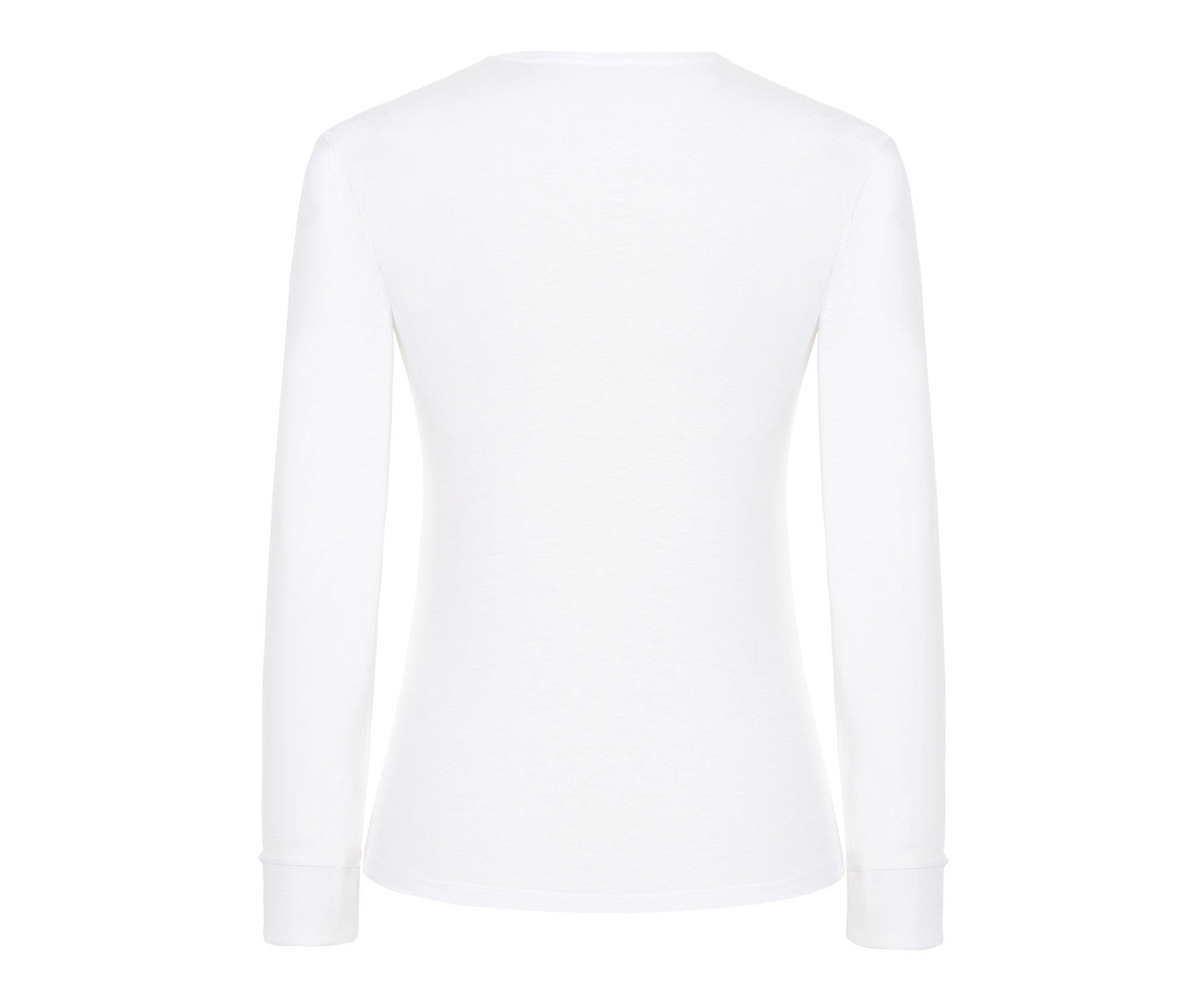Tee-Shirt Femme Manches Longues - White