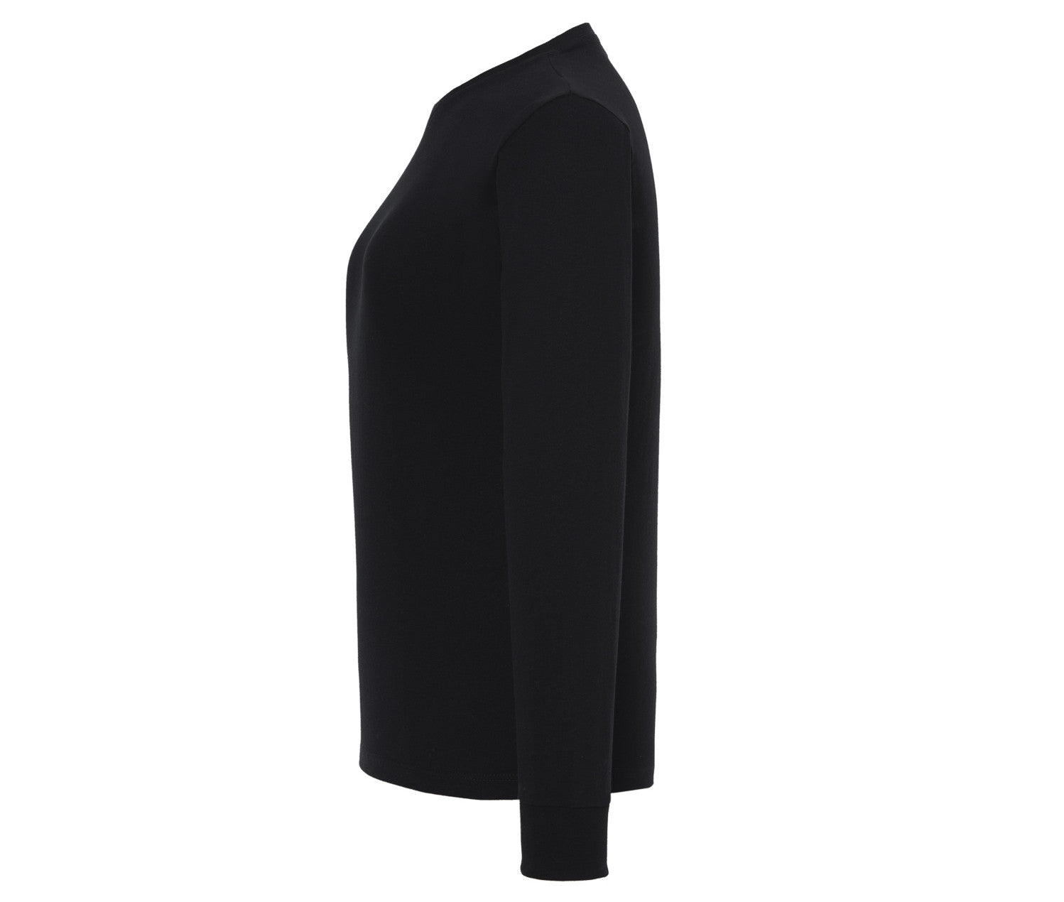 Tee-Shirt Femme Manches Longues - Black