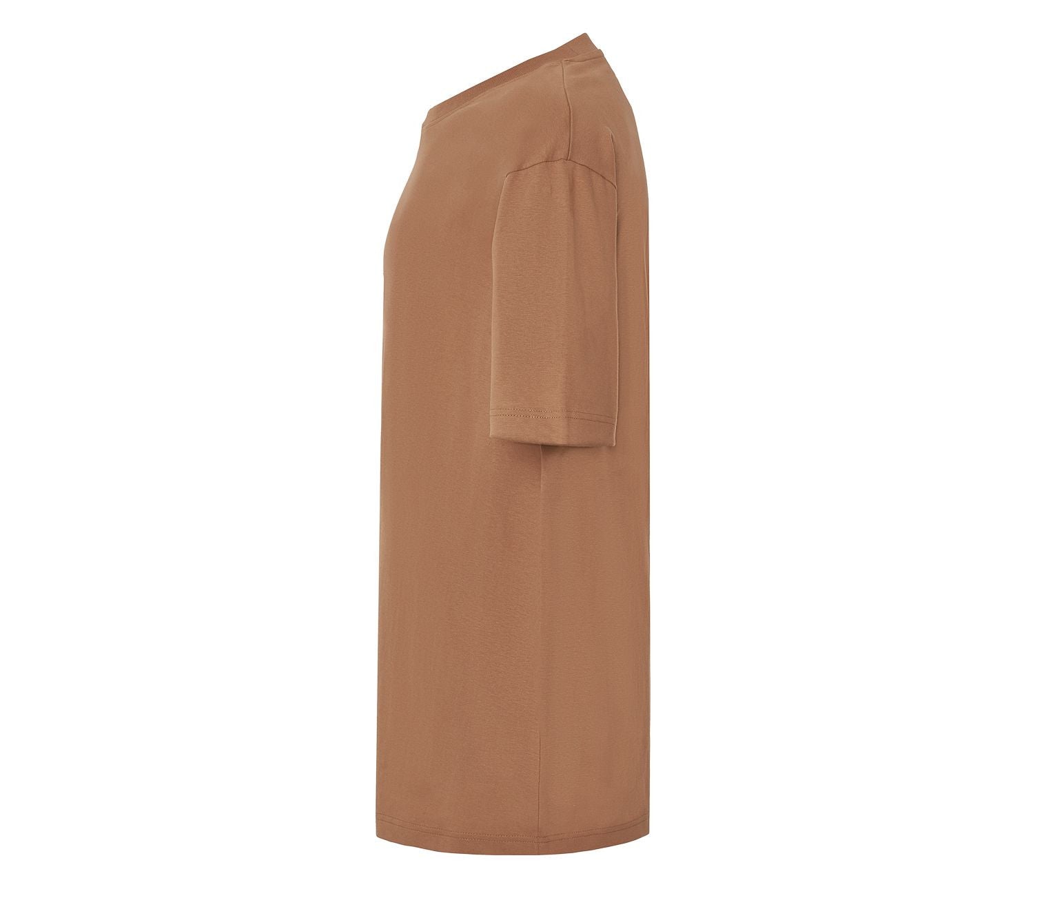 Tee-Shirt Oversize Homme 200 - Mocha Mousse