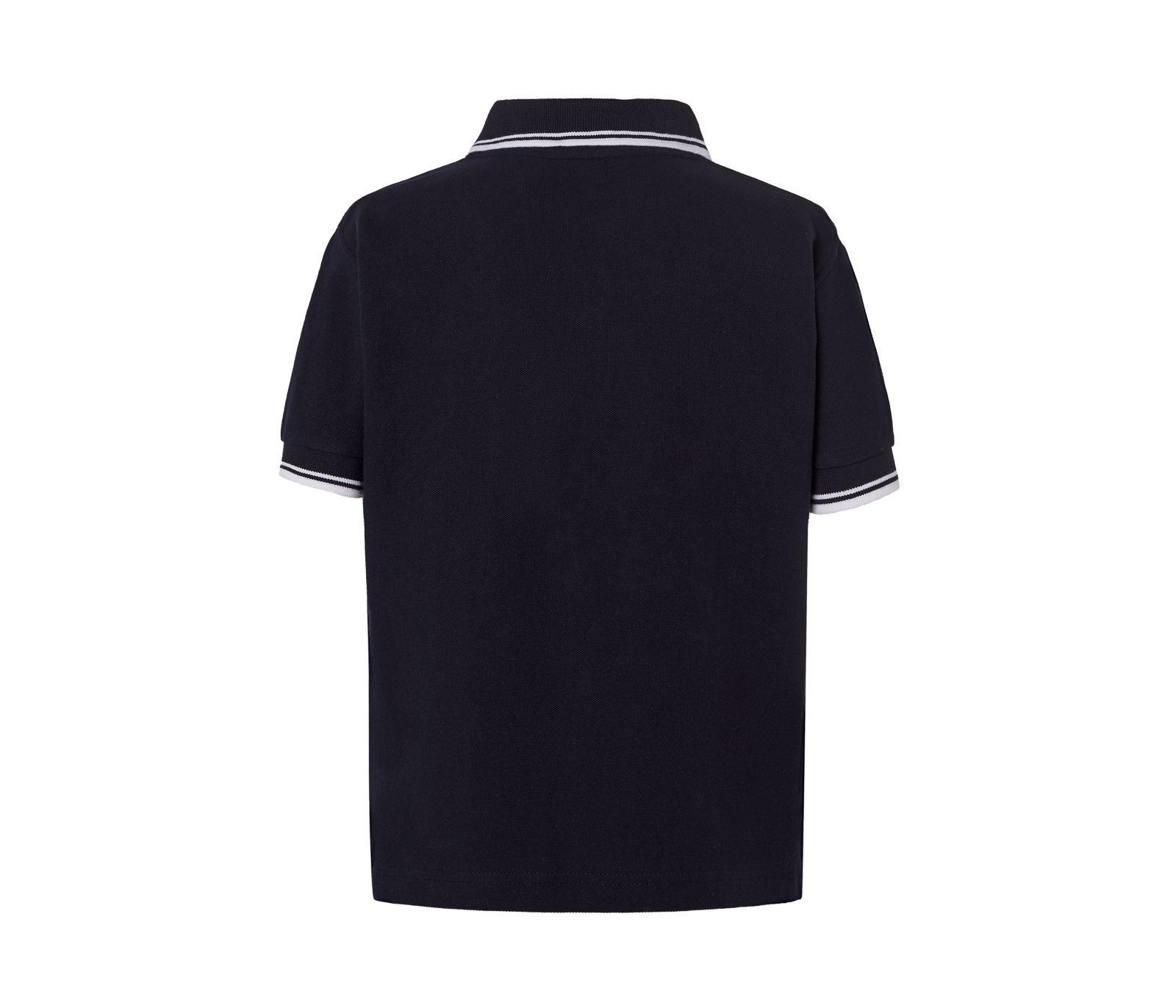 Polo Enfant Contrasté - Navy / White