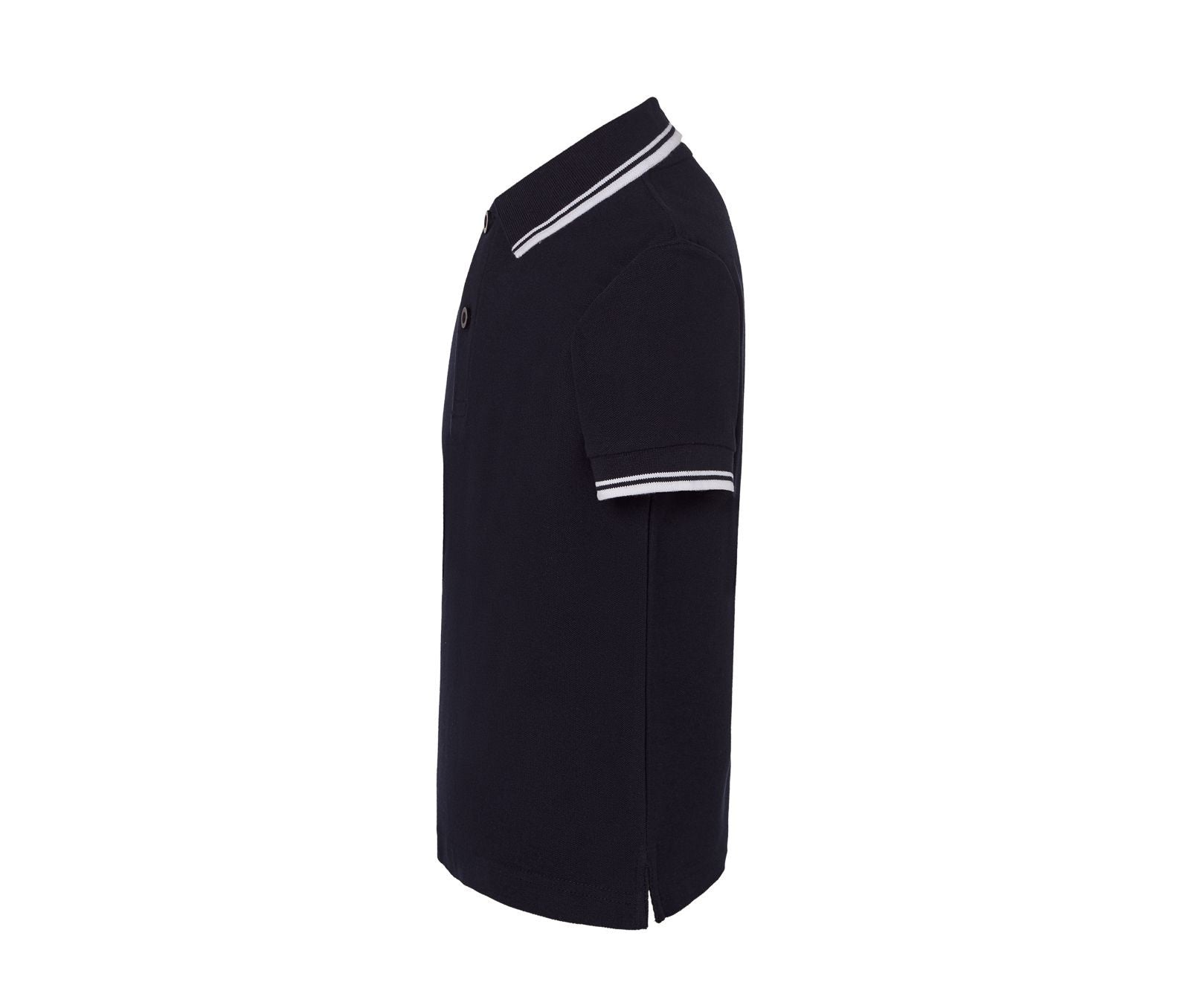 Polo Enfant Contrasté - Navy / White