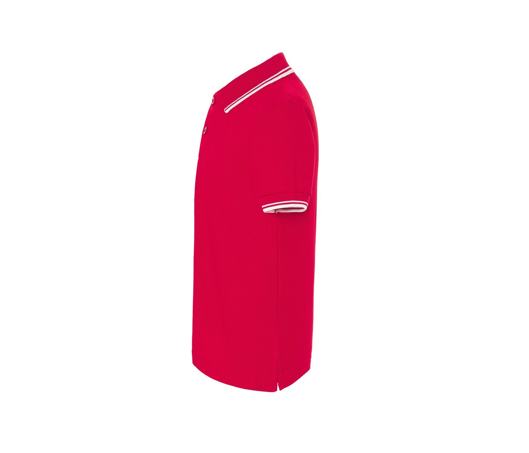 Polo Enfant Contrasté - Red / White