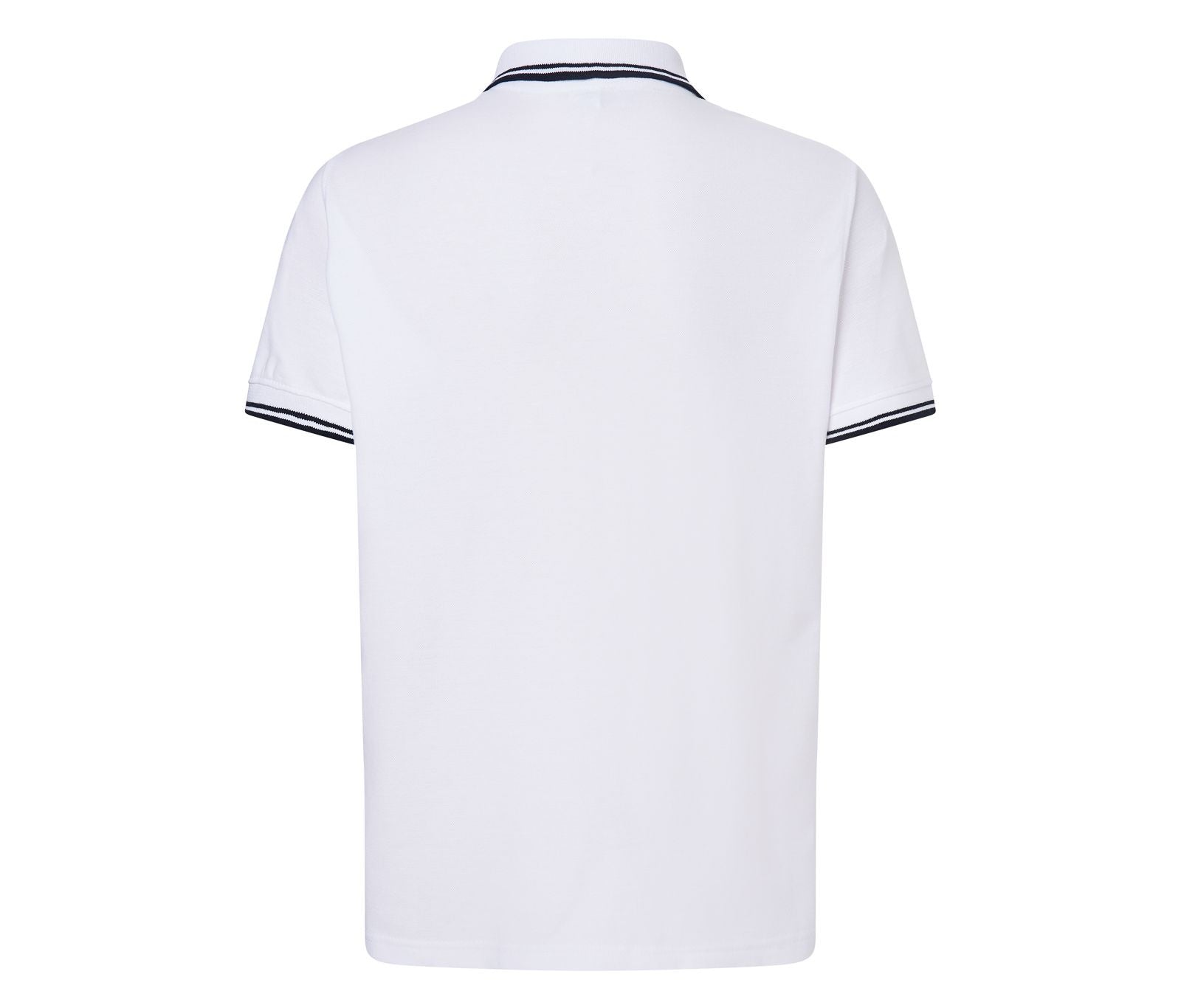 Polo Homme Contrasté - White/navy